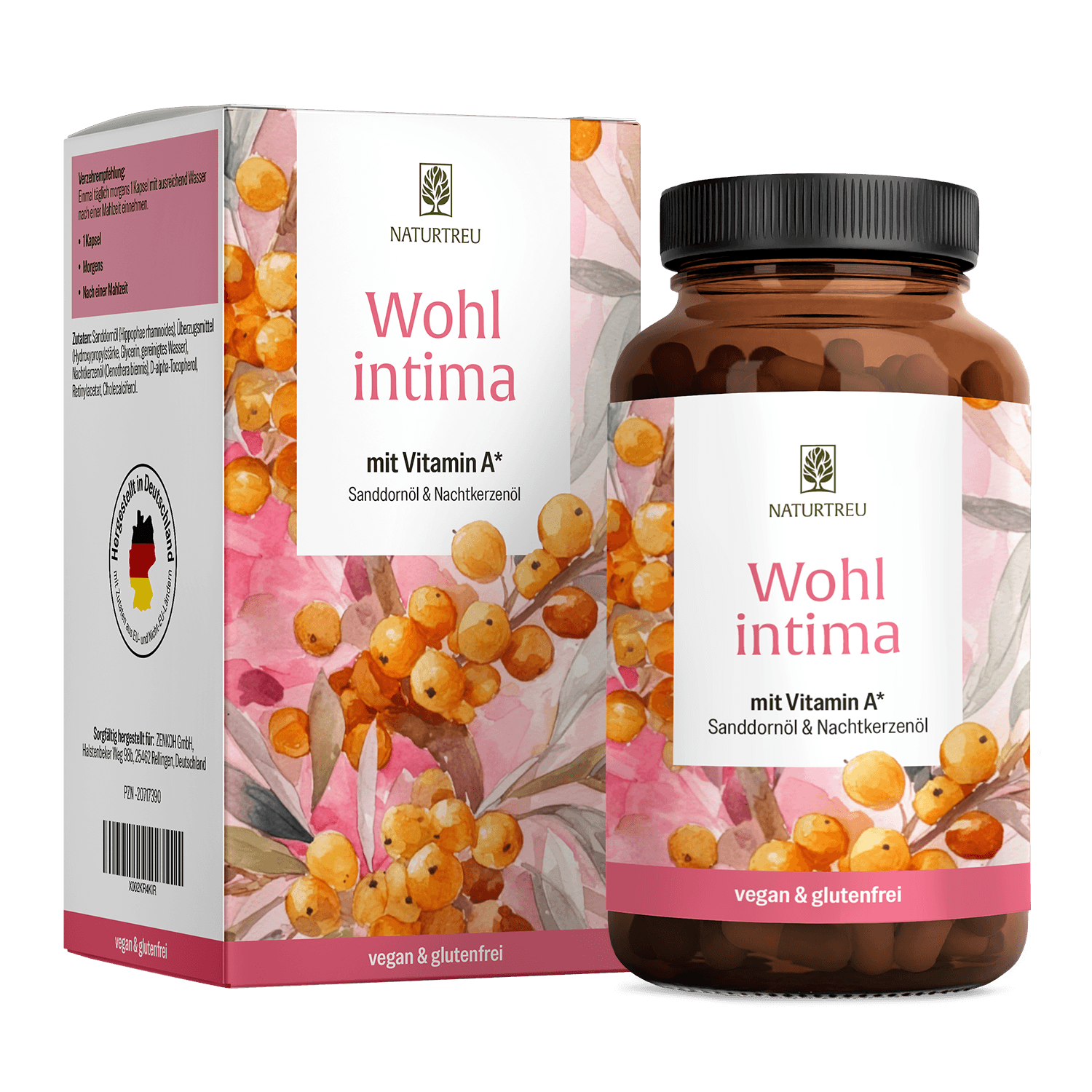 naturtreu-wohlintima-komplex-mit-vitamin-a-sanddorn-und-nachtkerzen-l-kapseln image 1