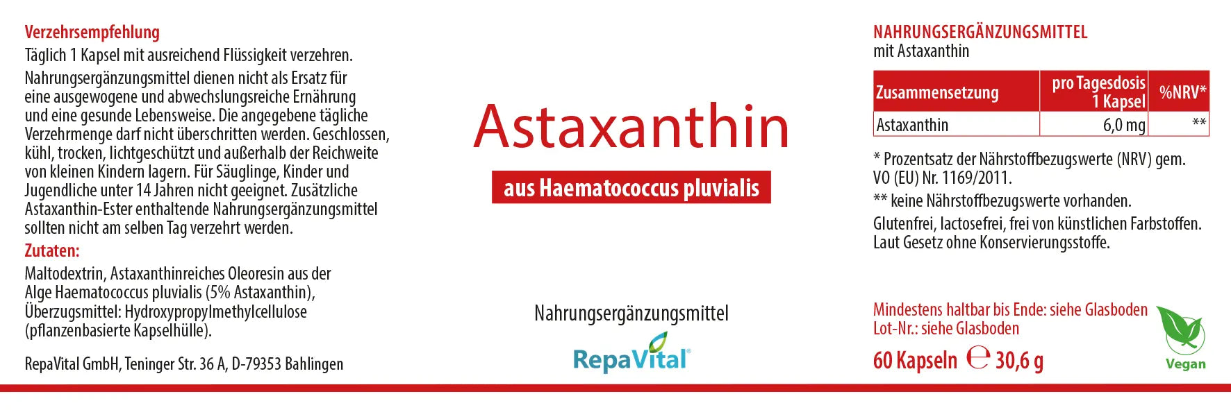 repavital-astaxanthin-aus-haematococcus-pluvialis-60-kapseln image 2