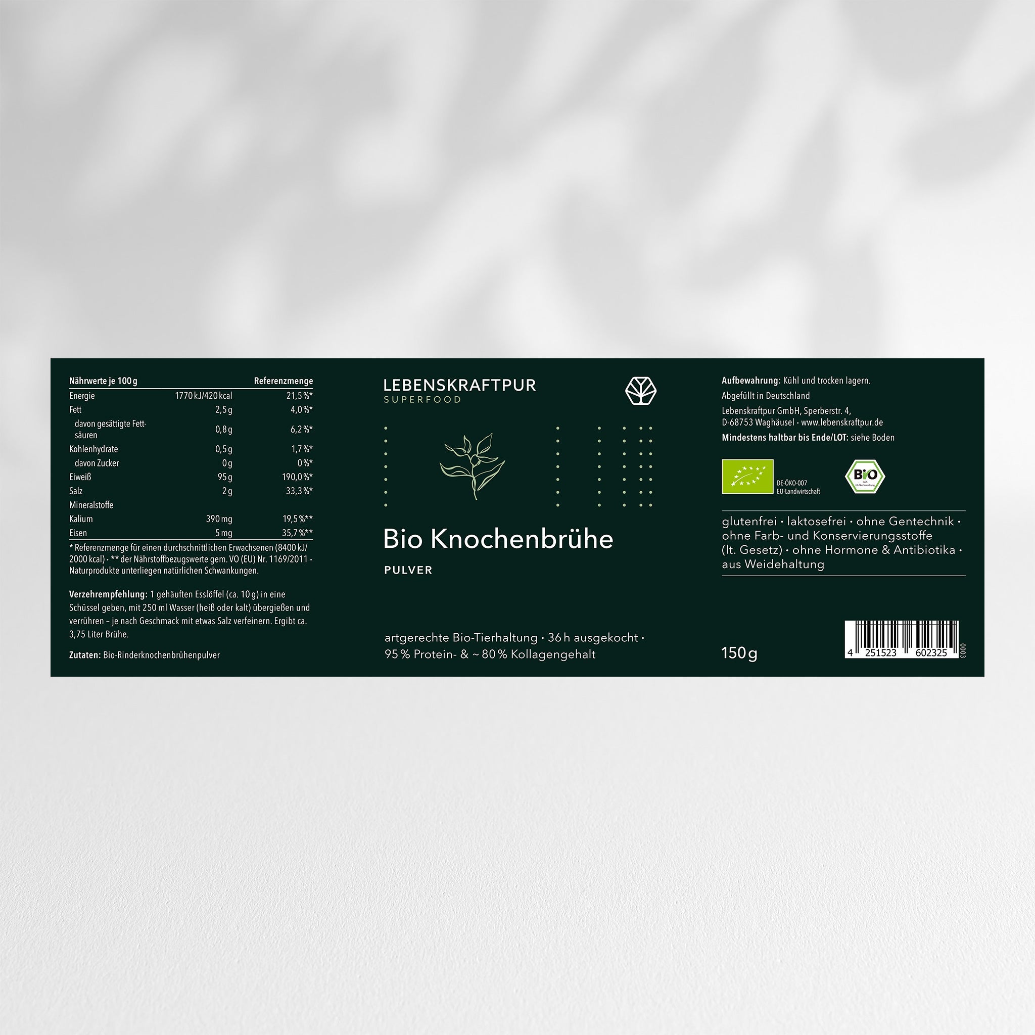 lebenskraftpur-bio-knochenbr-he-pulver-traditionell-ohne-zus-tze image 2