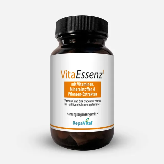 repavital-vitaessenz-multivitamin-mineralstoffe-pflanzenextrakte-60-kapseln image 1