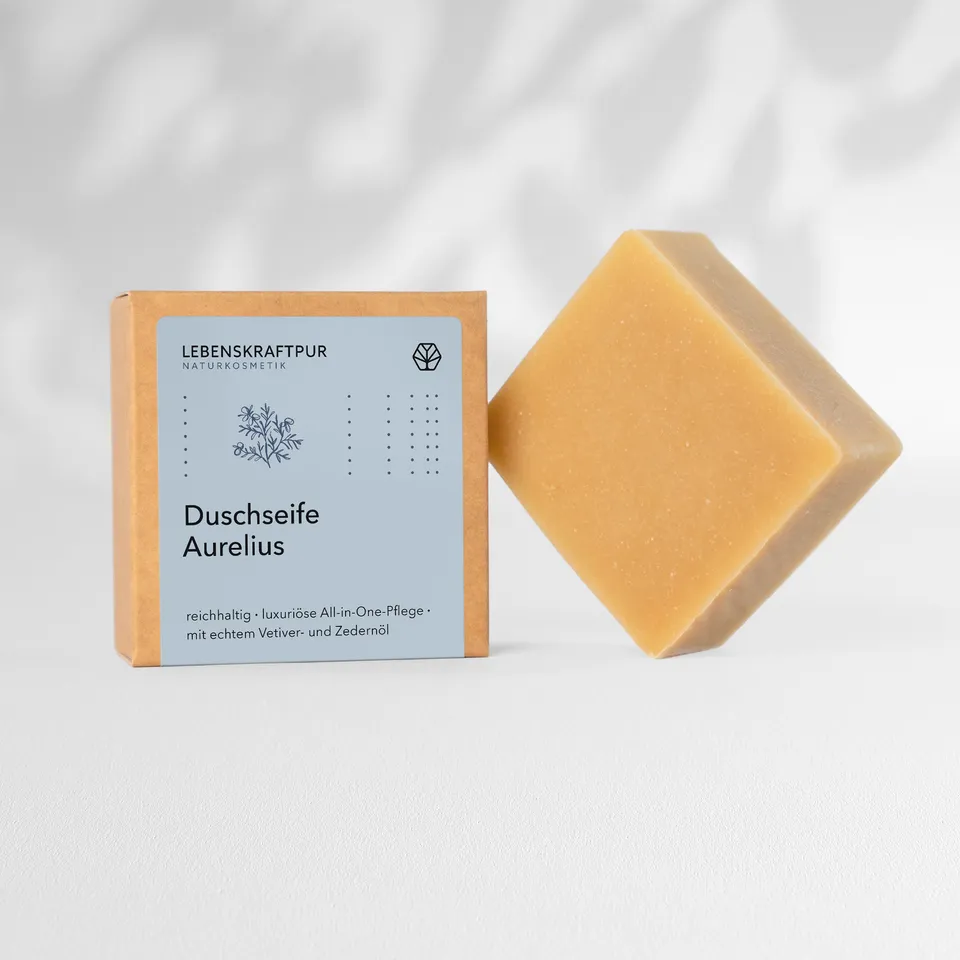lebenskraftpur-duschseife-aurelius-mit-bio-ziegenmilch image 1
