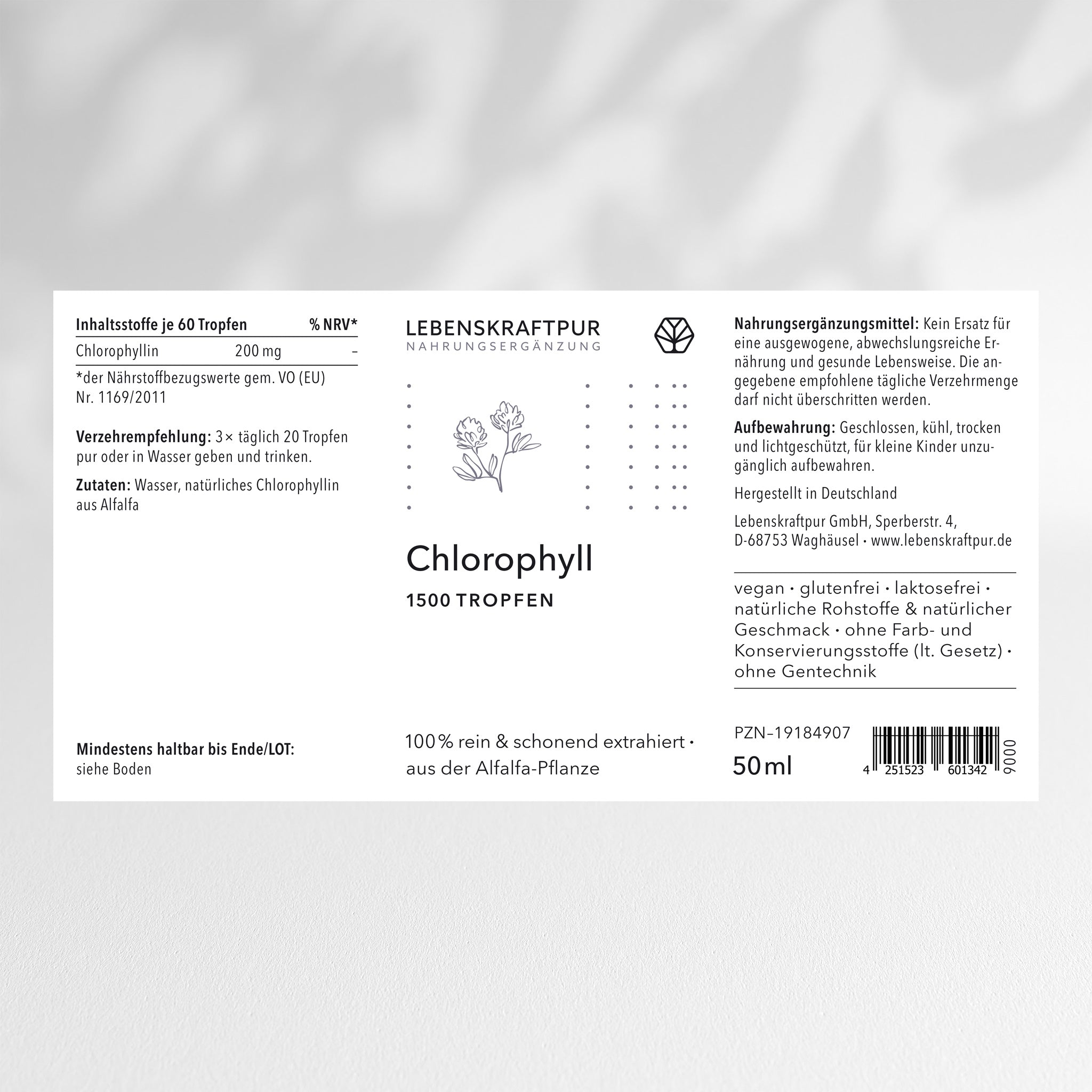 lebenskraftpur-chlorophyll-tropfen-liquid-aus-alfalfa image 2