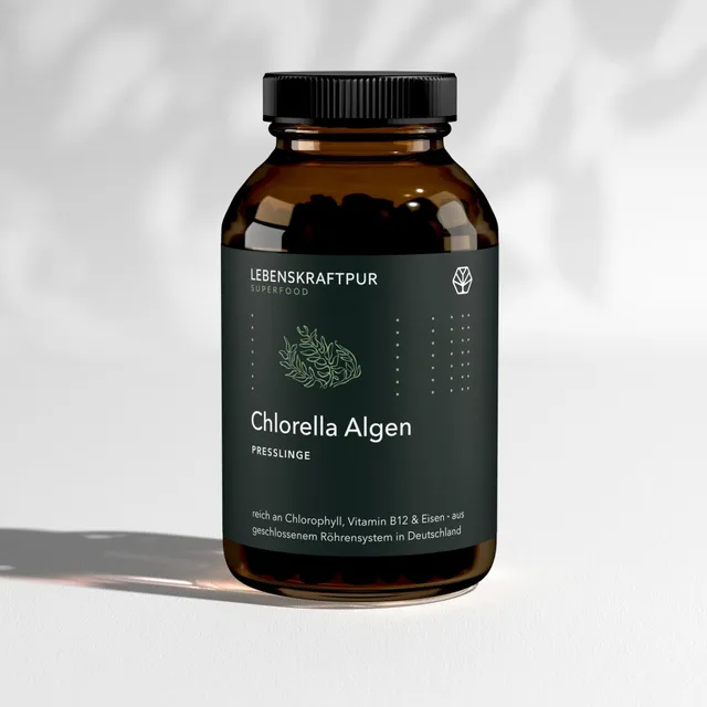lebenskraftpur-chlorella-algen-presslinge-chlorella-vulgaris-aus-deutschland image 1