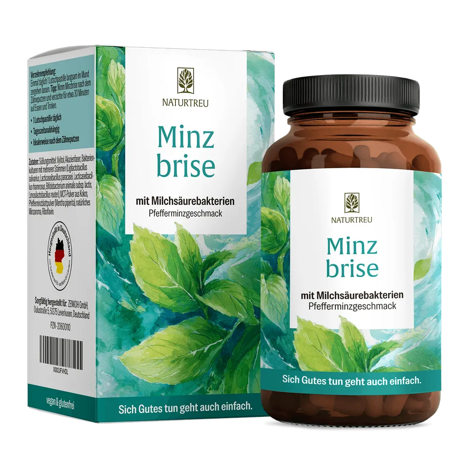 naturtreu-minzbrise-mundflora-lutschpastillen-mit-milchs-urebakterien-minze-xyli image 1