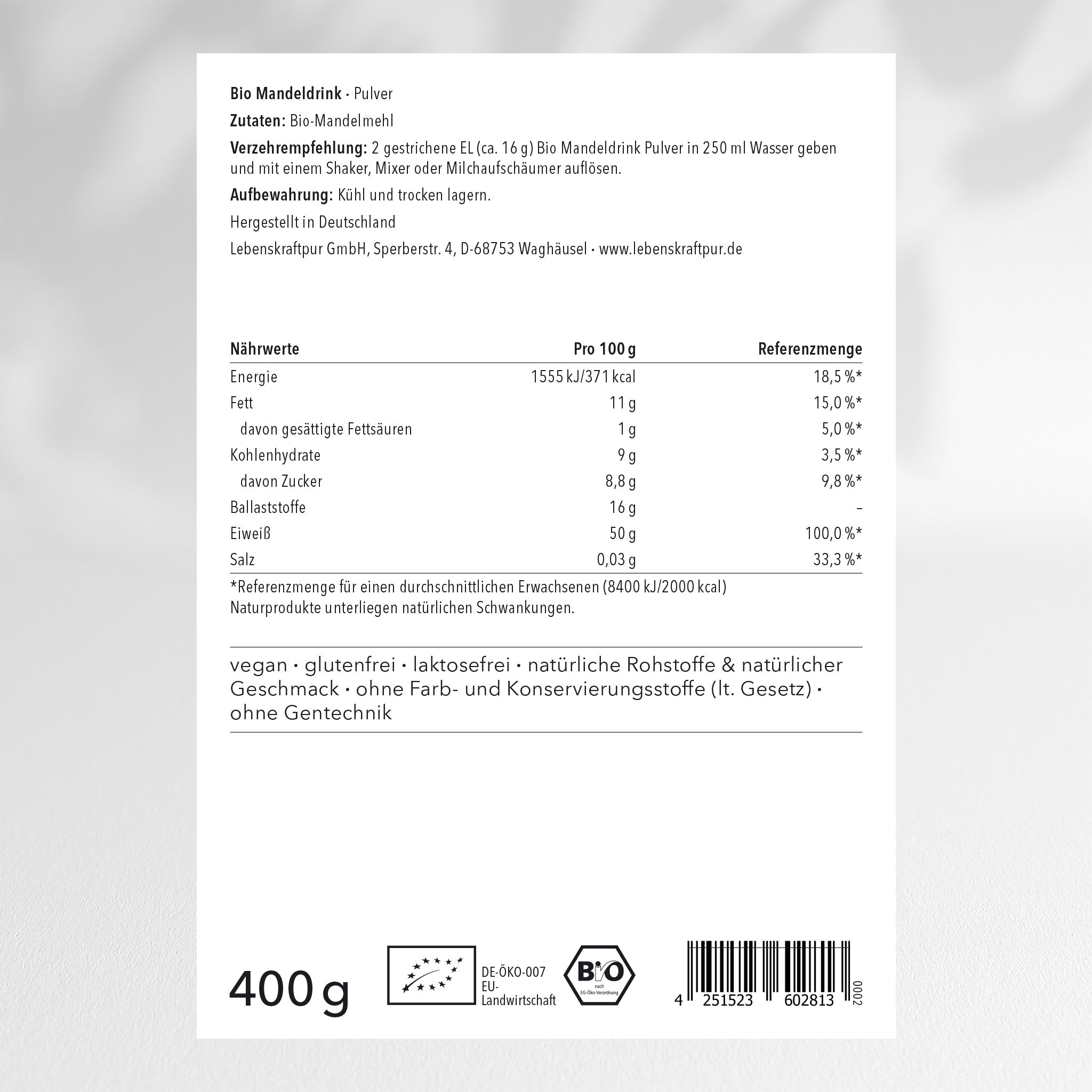 lebenskraftpur-bio-mandeldrink-pulver image 2