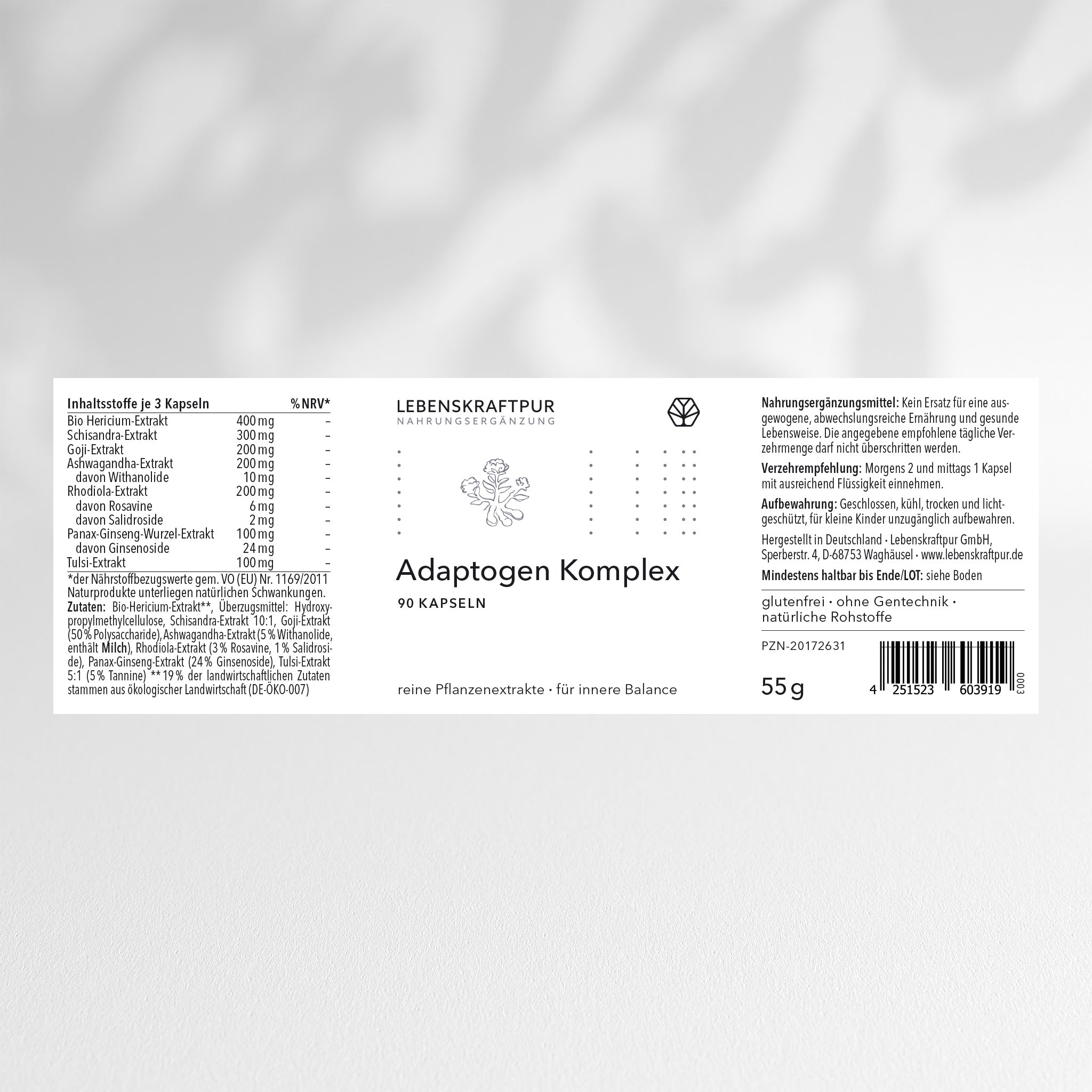 lebenskraftpur-adaptogen-komplex-kapseln-rhodiola-ashwagandha-ginseng image 2