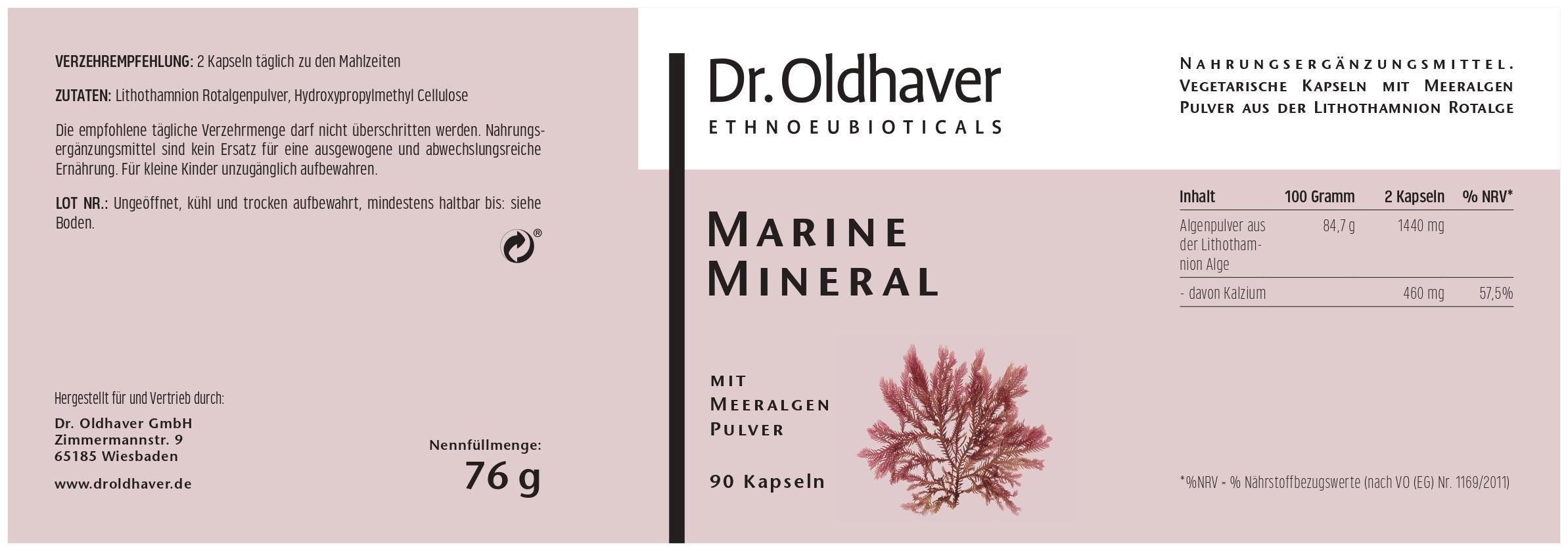 dr-oldhaver-marine-mineral-meeralgenpulver-90-kapseln image 2