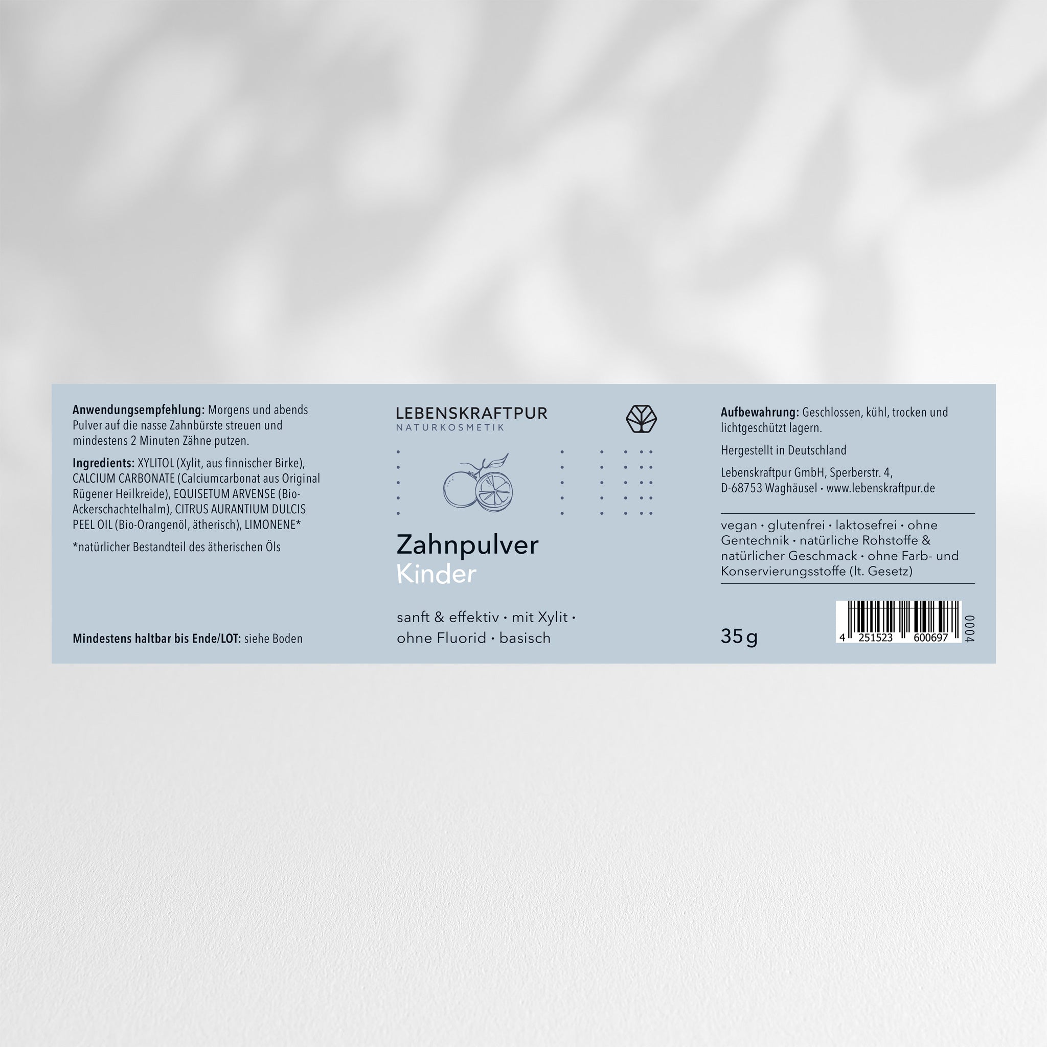 lebenskraftpur-zahnpulver-kinder-sanfte-zahnpflege-mit-orange image 2