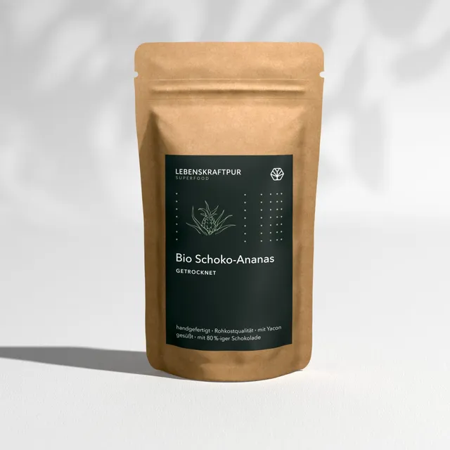 lebenskraftpur-bio-schoko-ananas-getrocknet-rohkost-snack image 1