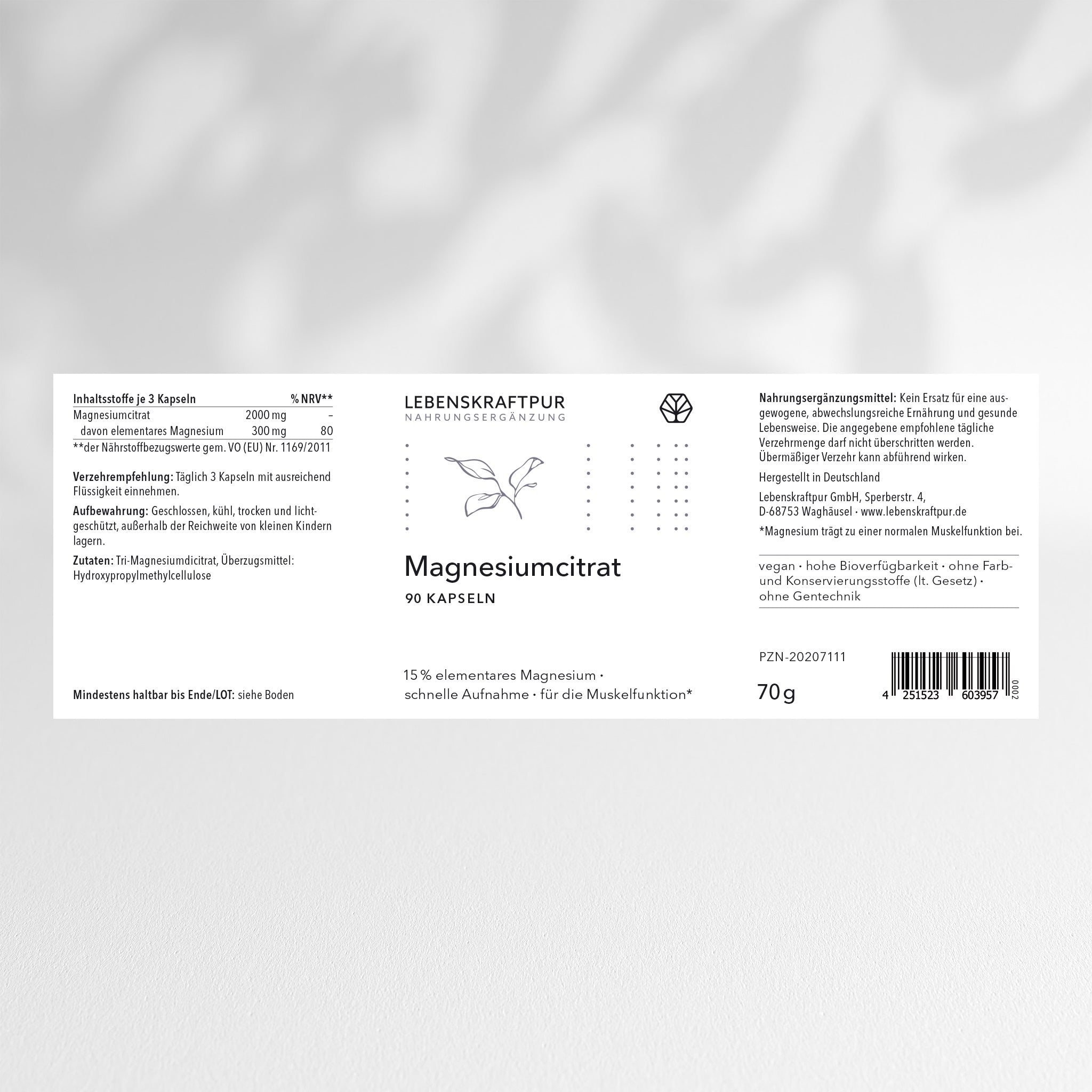 lebenskraftpur-magnesiumcitrat-kapseln-300-mg-magnesium image 5