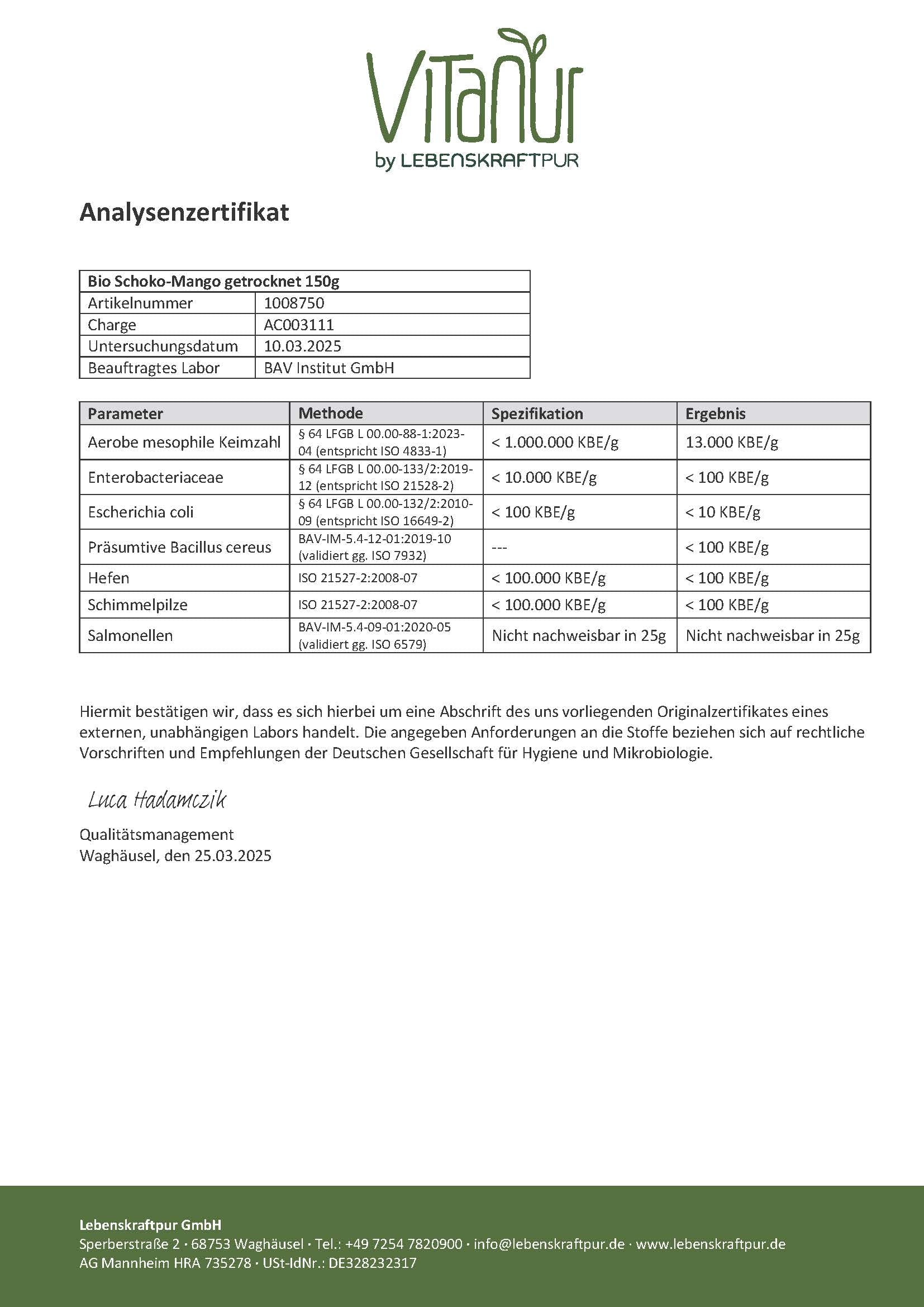 lebenskraftpur-bio-schoko-mango-getrocknet-80-bitter image 6