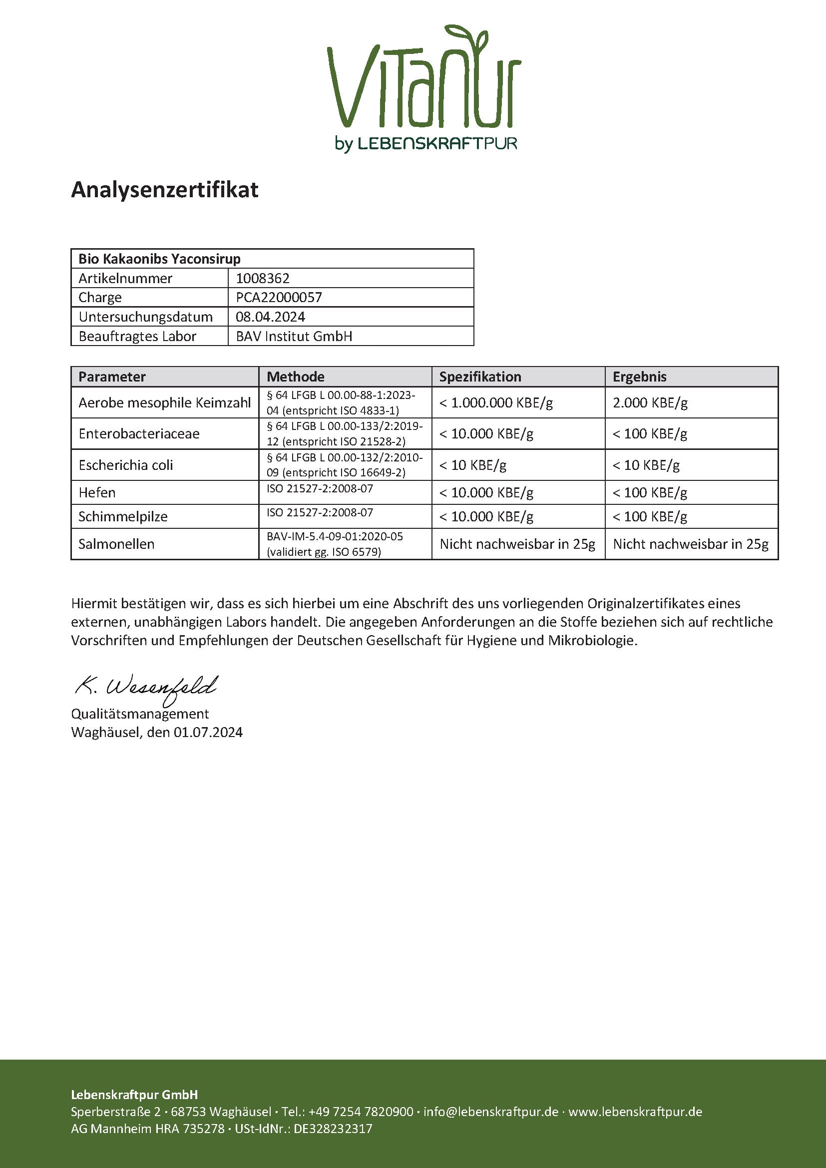 lebenskraftpur-bio-kakaonibs-in-yaconsirup-rohkost-snack image 4