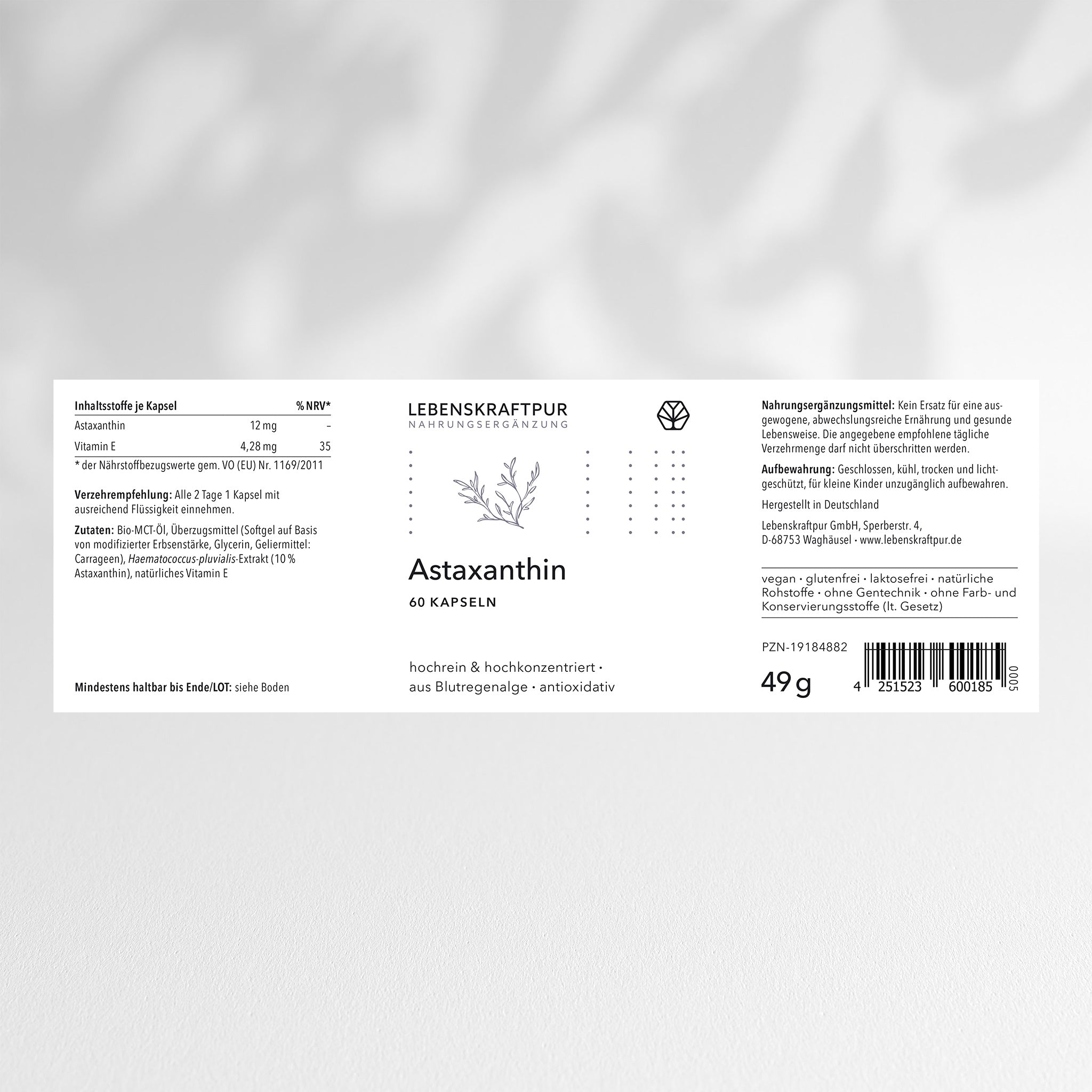 lebenskraftpur-astaxanthin-kapseln-12-mg-nahrungserg-nzungsmittel image 2