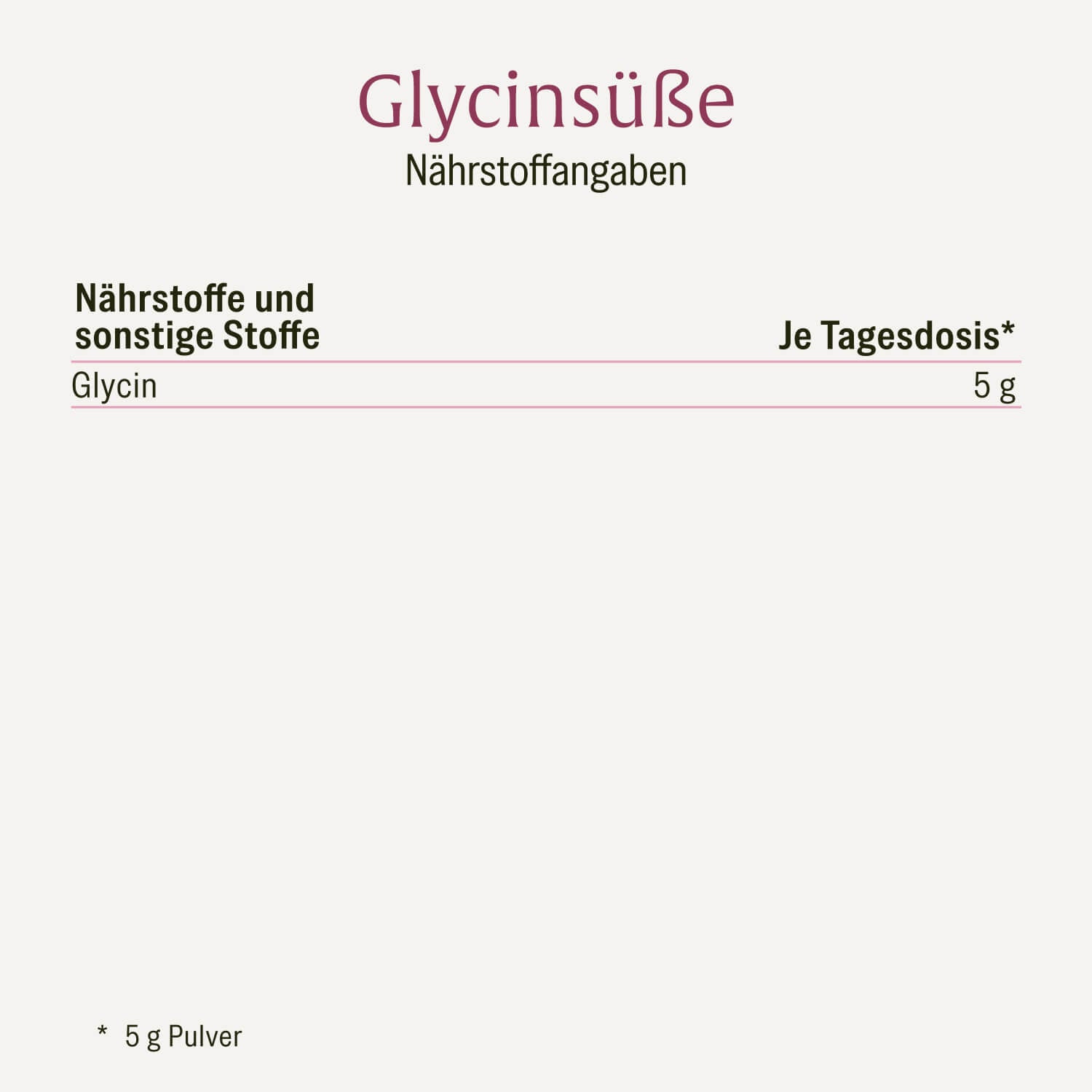 naturtreu-glycins-e-glycin-pulver-500-g-zuckerersatz image 2