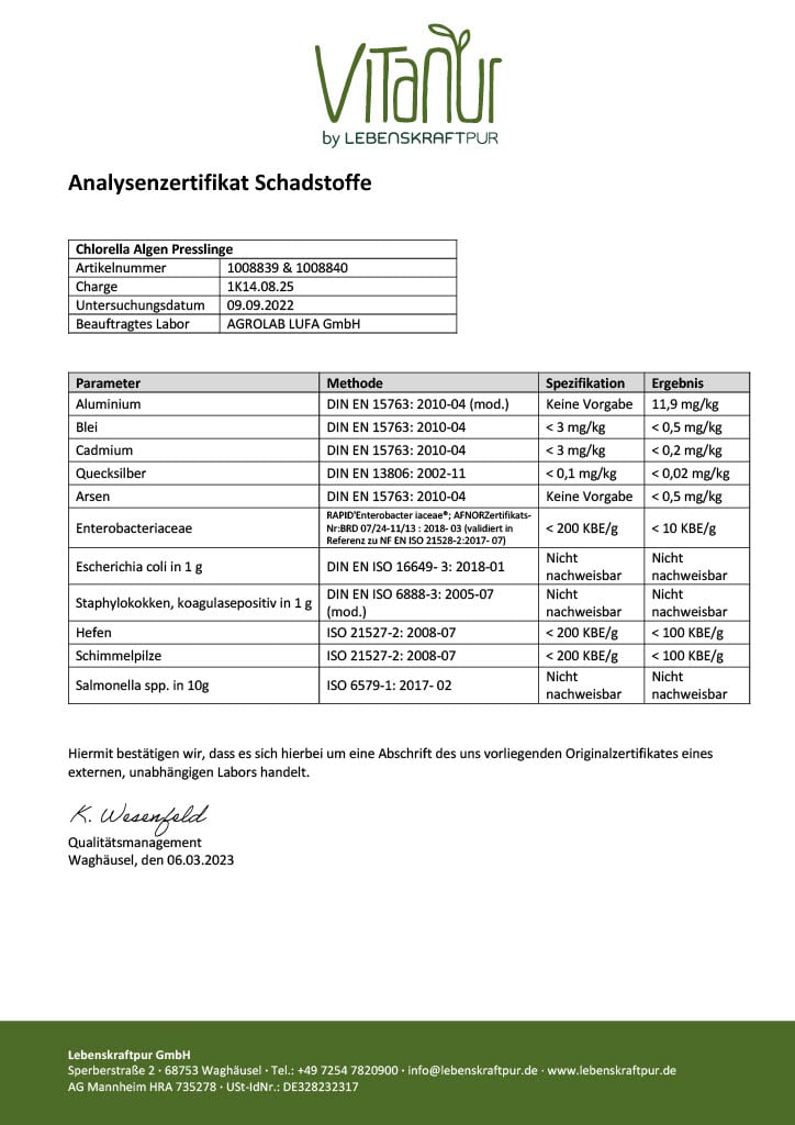 lebenskraftpur-chlorella-algen-presslinge-chlorella-vulgaris-aus-deutschland image 6