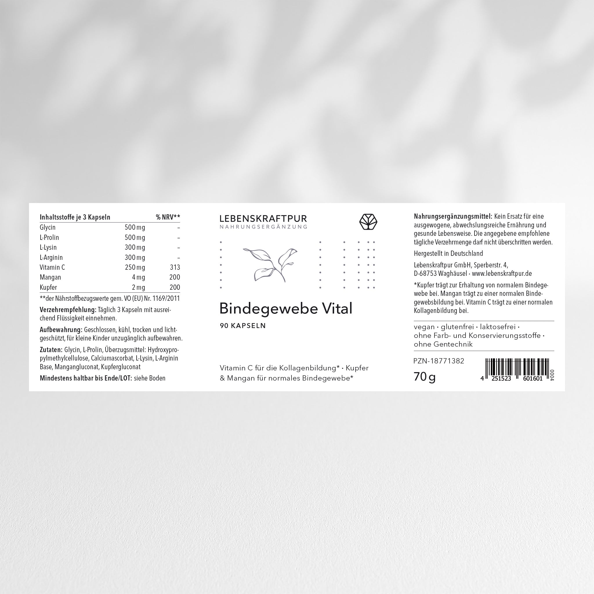 lebenskraftpur-bindegewebe-vital-kapseln-kollagen-formel image 2