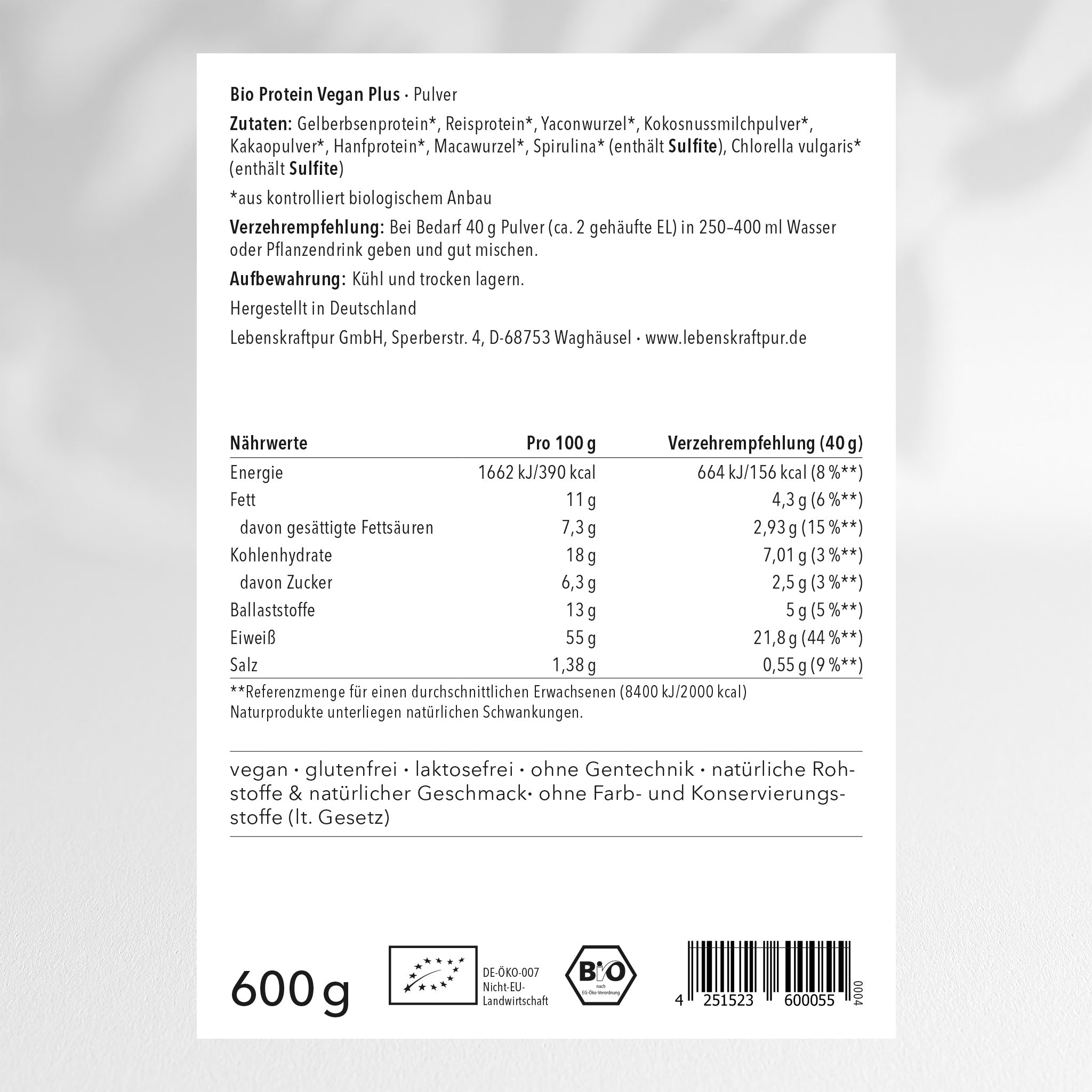 lebenskraftpur-bio-protein-vegan-plus-pulver-kakao-kokos image 2
