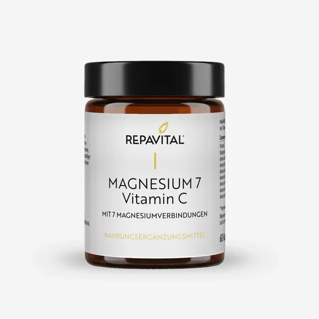 repavital-magnesium-7-7-magnesiumformen-vitamin-c-60-kapseln image 1
