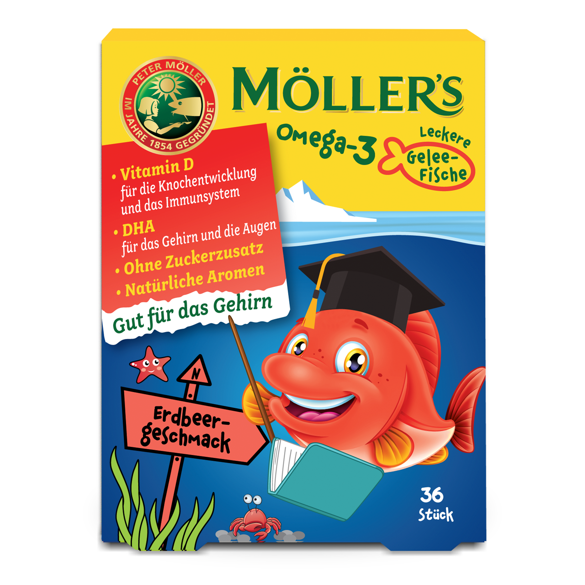 m-ller-s-omega-3-gelee-fische-erdbeere-f-r-kinder-ab-3-jahren image 1