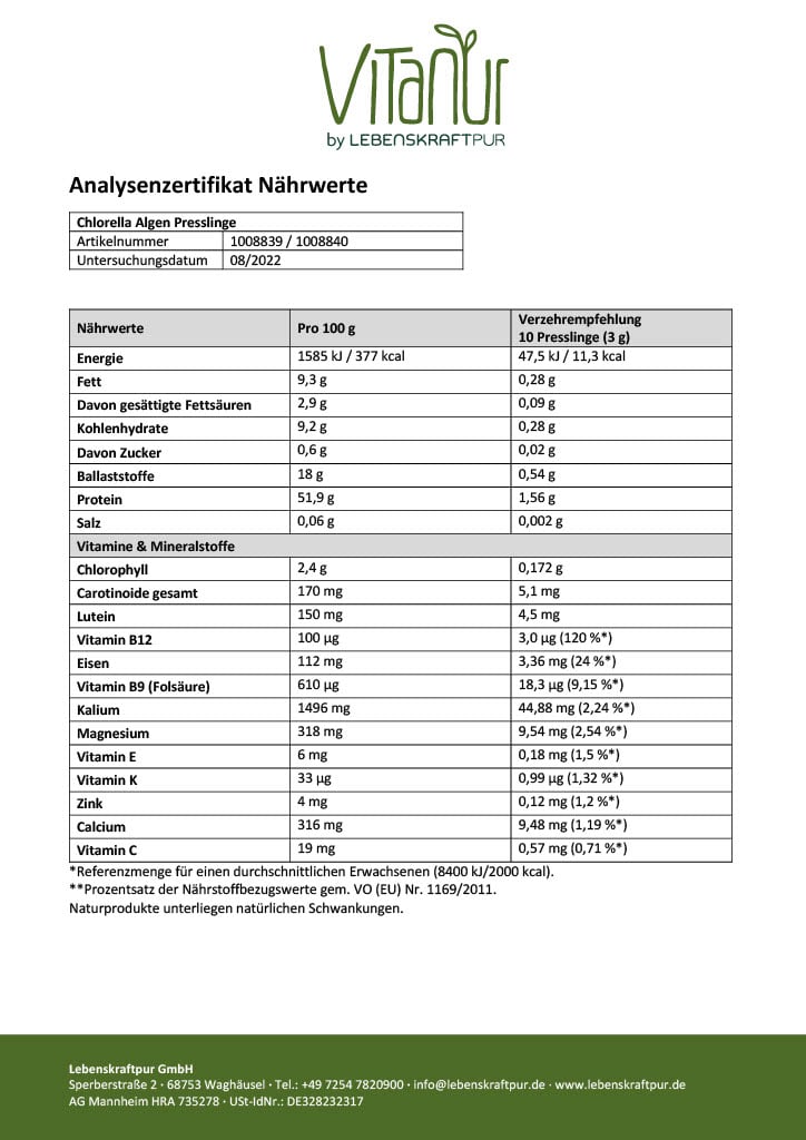 lebenskraftpur-chlorella-algen-presslinge-chlorella-vulgaris-aus-deutschland image 4