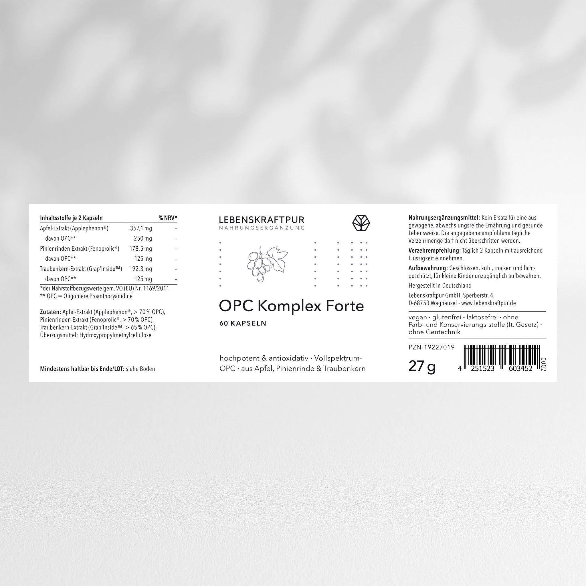 lebenskraftpur-opc-komplex-forte-kapseln-applephenon-fenoprolic-grapinside image 2