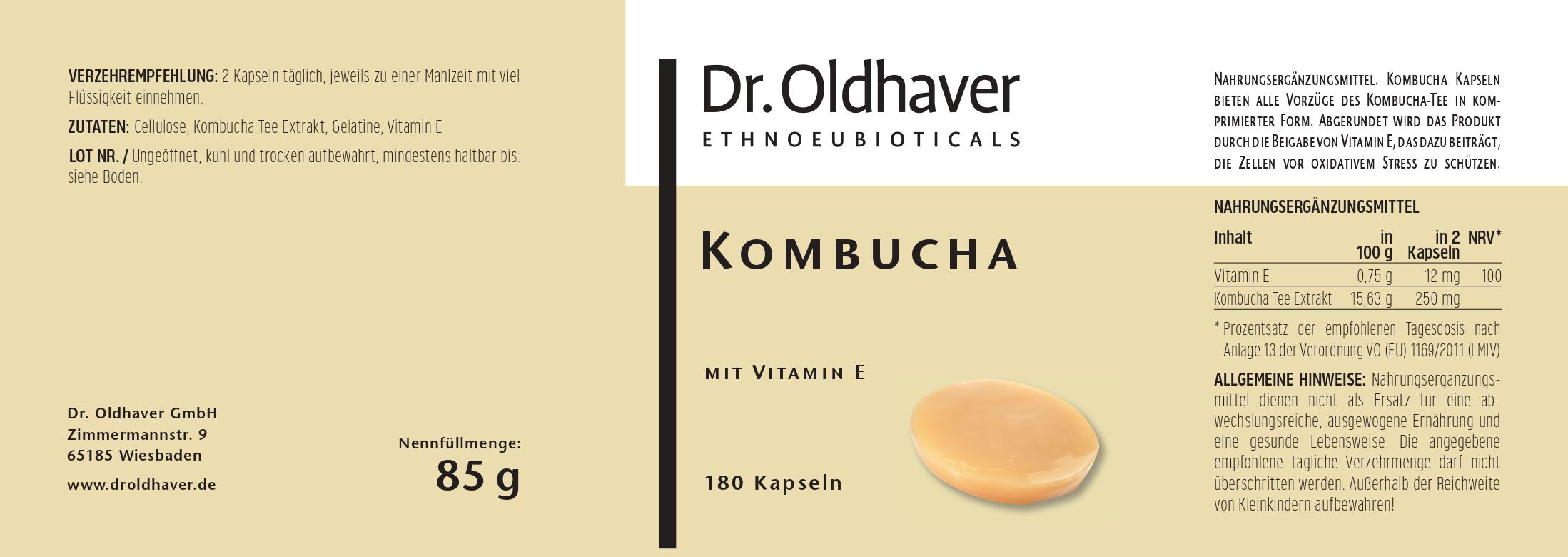 dr-oldhaver-kombucha-vitamin-e-kapseln-180-kps image 2