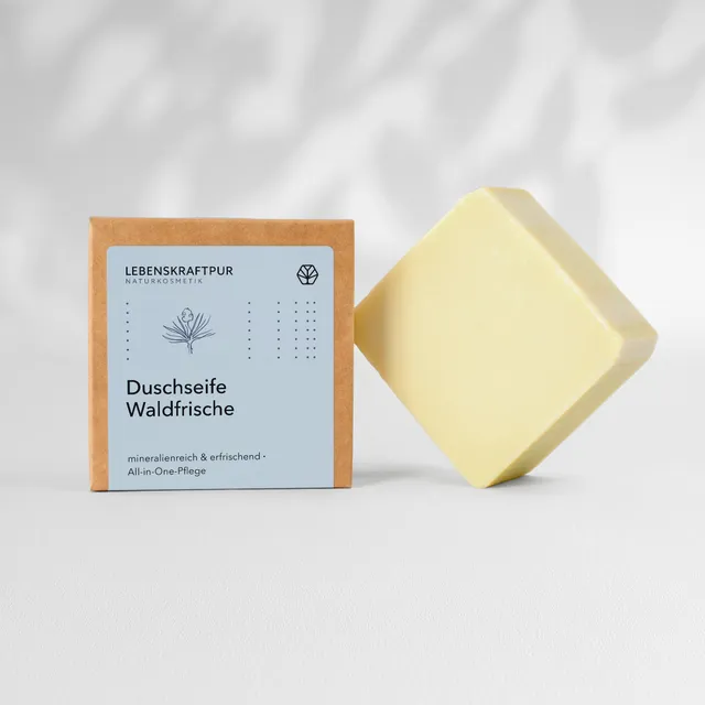 lebenskraftpur-duschseife-waldfrische-naturkosmetik-seife image 1