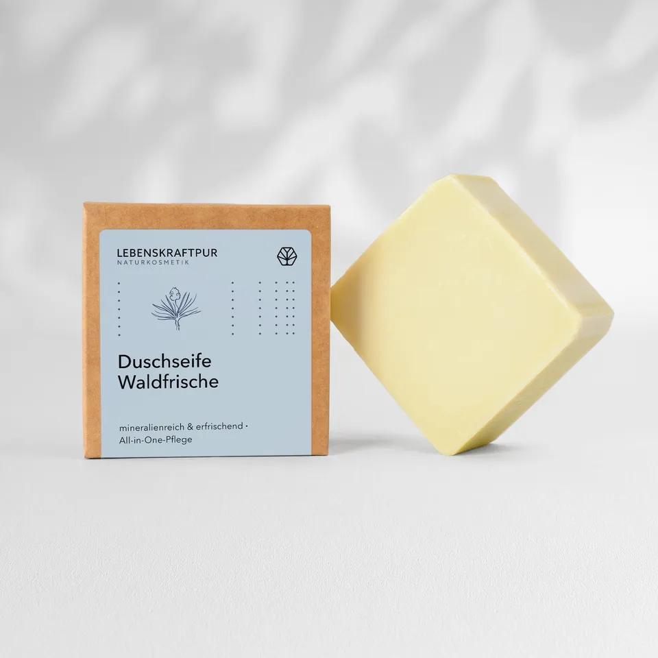 lebenskraftpur-duschseife-waldfrische-naturkosmetik-seife image 1