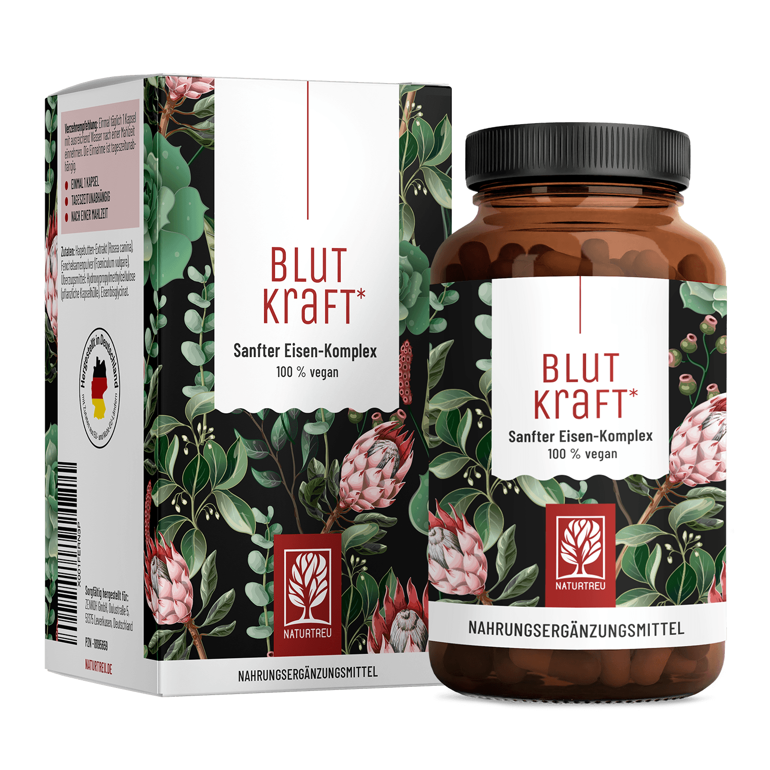 naturtreu-blutkraft-eisen-komplex-mit-fenchel-vitamin-c-120-kapseln image 1