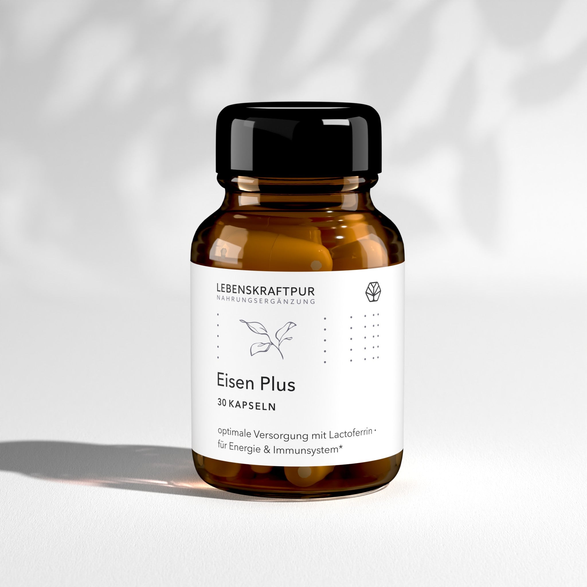 lebenskraftpur-eisen-plus-kapseln-eisenbisglycinat-c-lactoferrin image 1