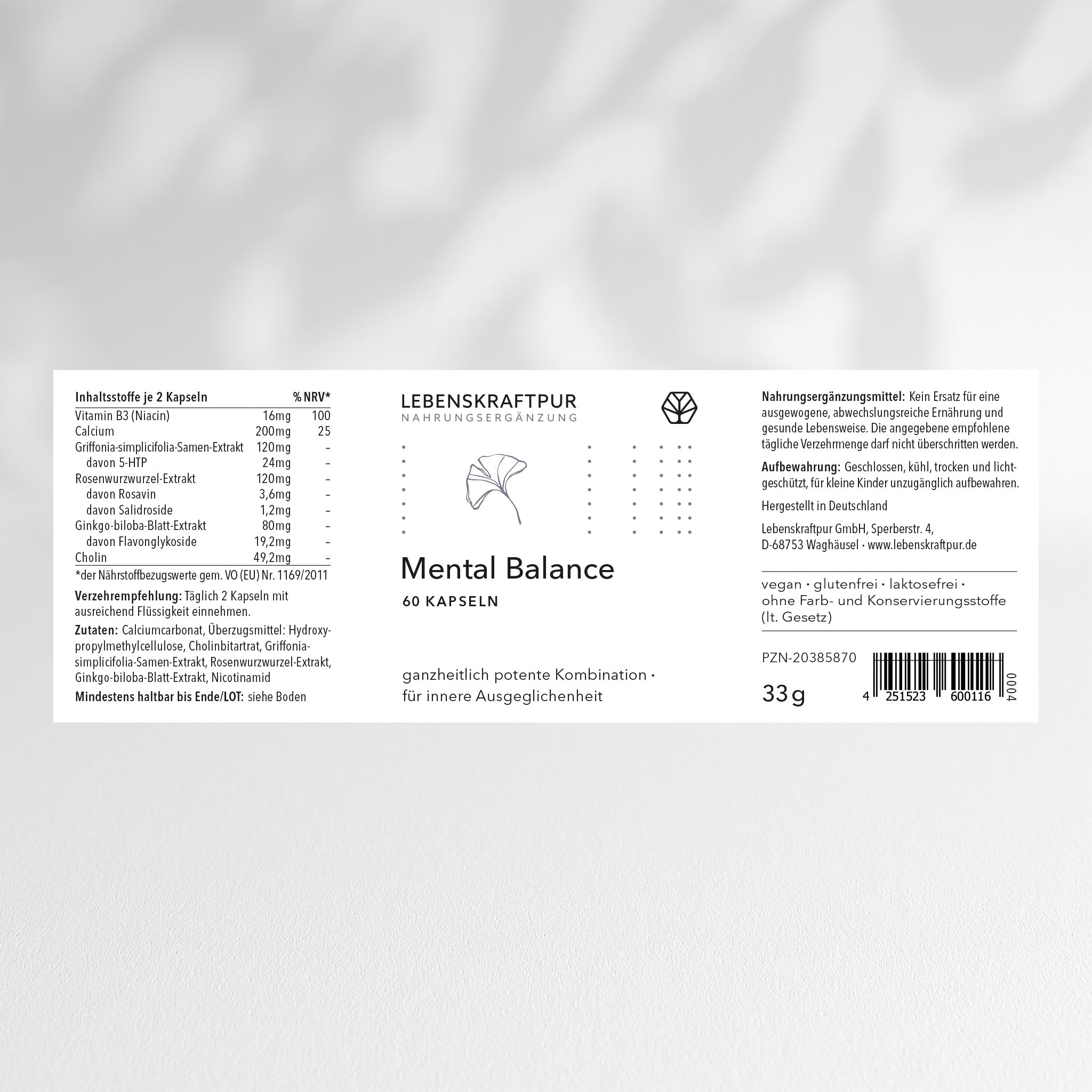 lebenskraftpur-mental-balance-kapseln-rosenwurz-ginkgo-griffonia image 2