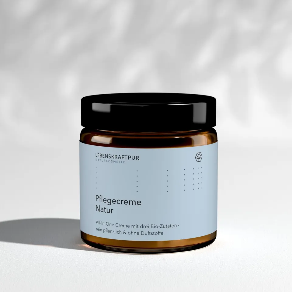 lebenskraftpur-pflegecreme-natur-vegane-mousse-aus-3-bio-zutaten image 1