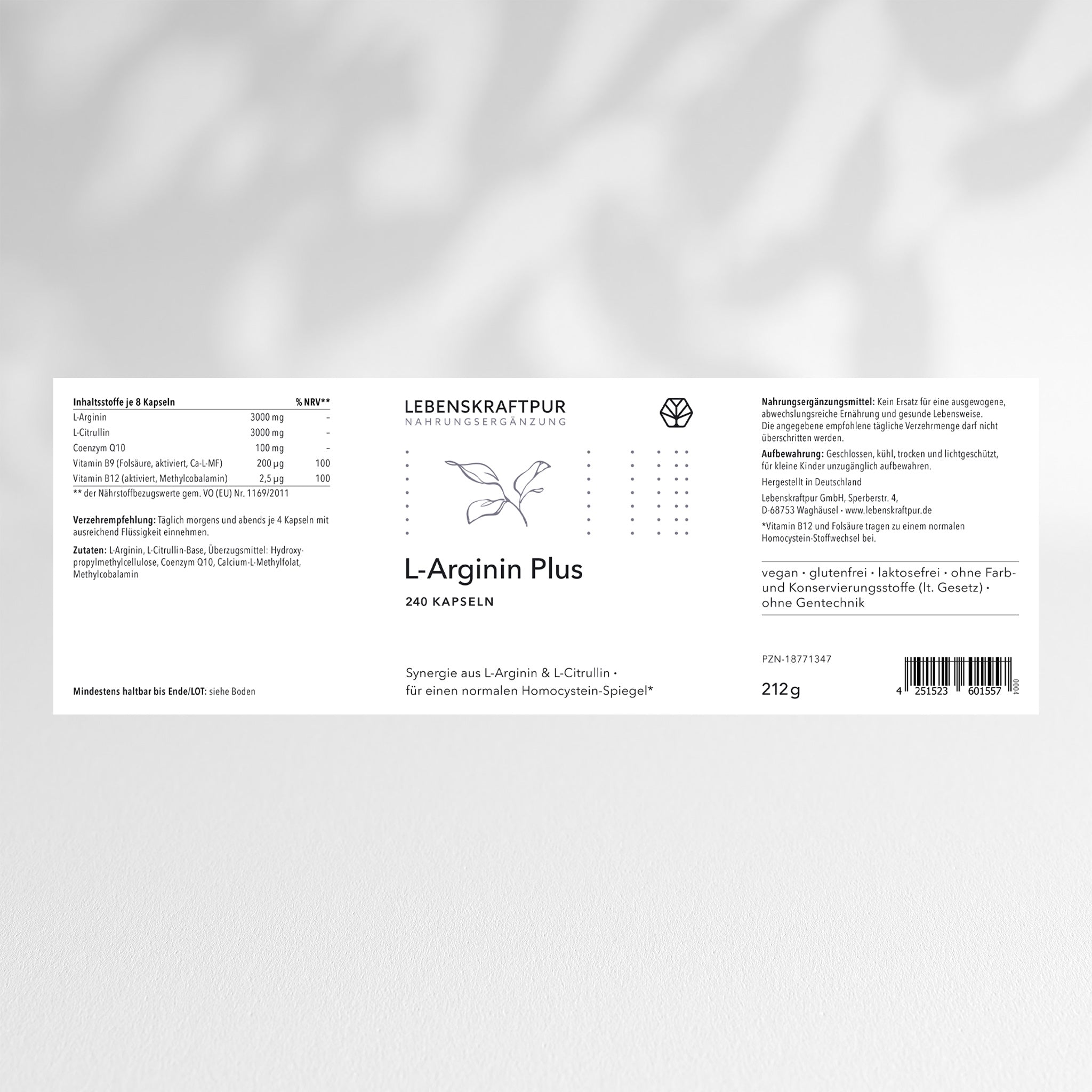 lebenskraftpur-l-arginin-plus-kapseln-mit-citrullin image 2