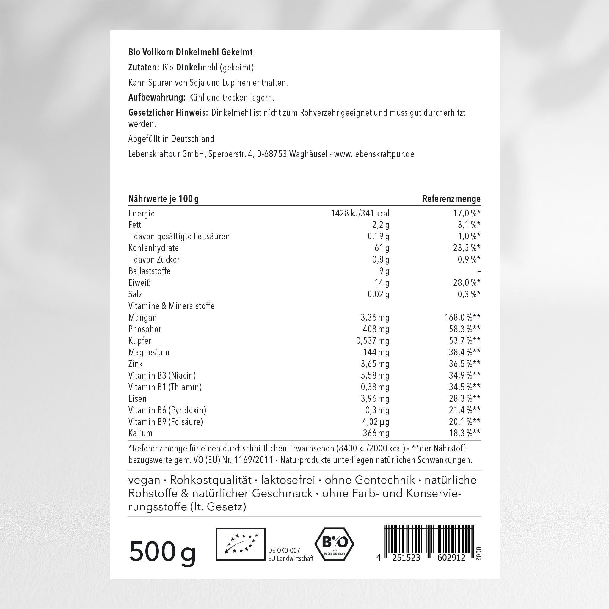lebenskraftpur-bio-vollkorn-dinkelmehl-gekeimt-rohkost-mehl-aus-sterreich image 2
