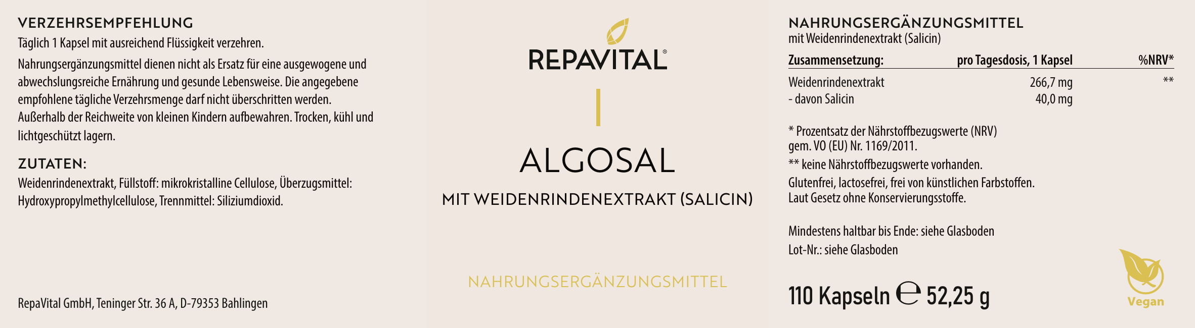 repavital-algosal-weidenrindenextrakt-silber-weide-110-kapseln image 3