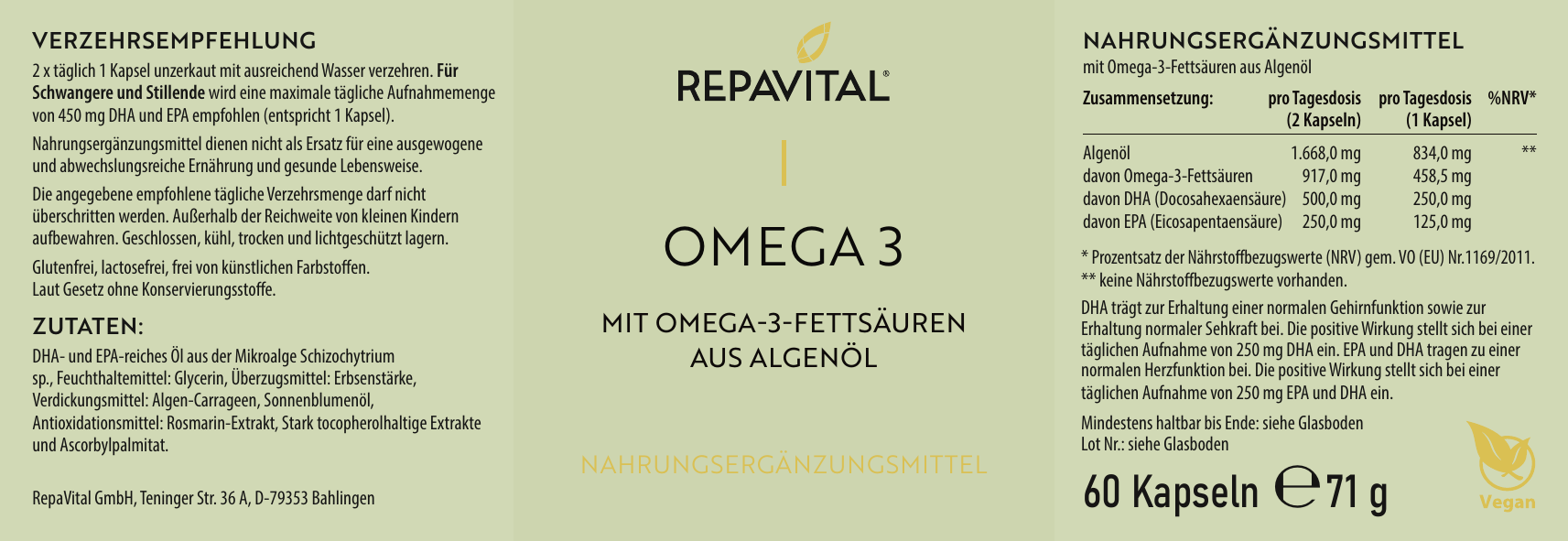 repavital-omega-3-aus-algen-l-mit-dha-epa-60-kapseln image 2