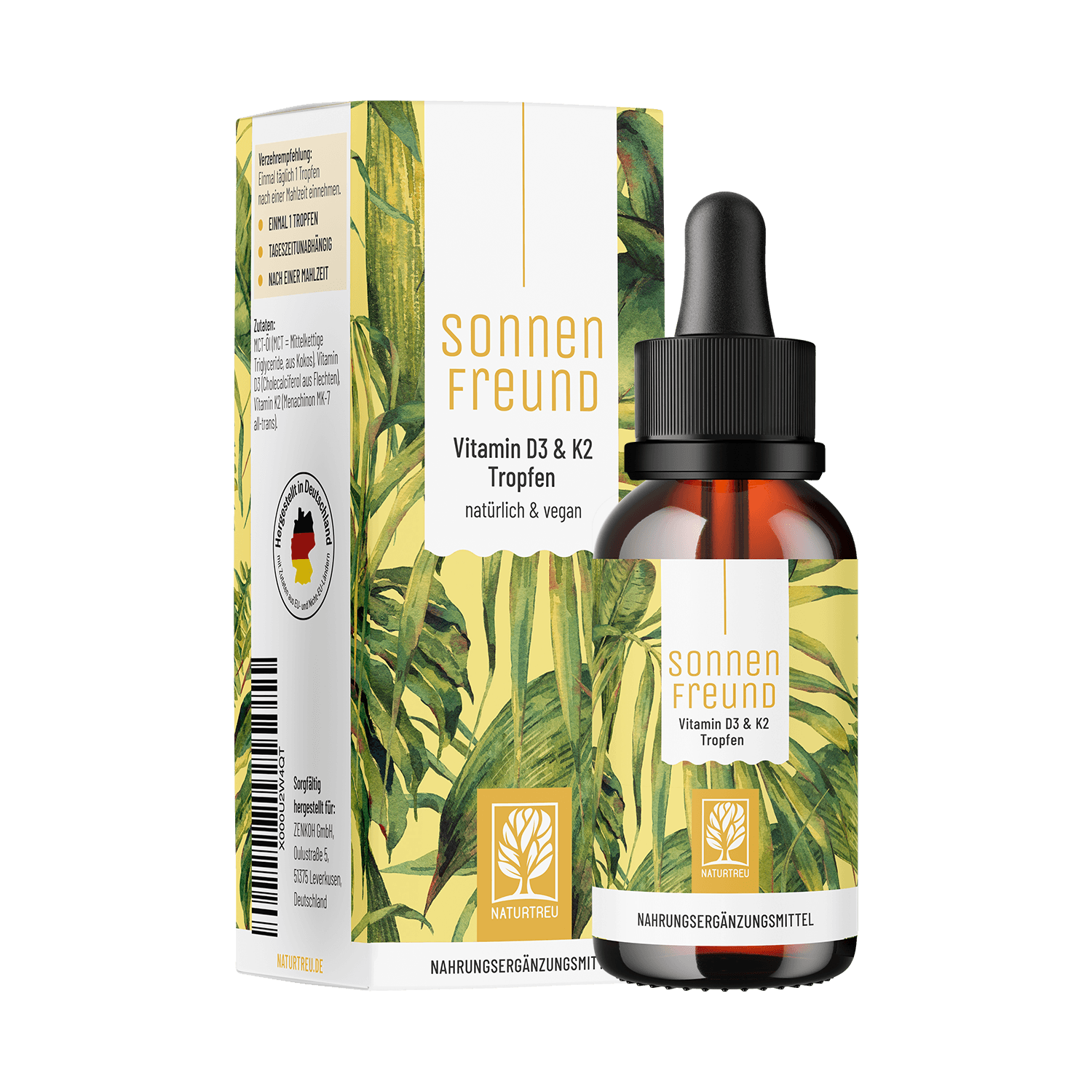 naturtreu-sonnenfreund-vitamin-d3-k2-tropfen-f-r-erwachsene-1-000-i-e image 1