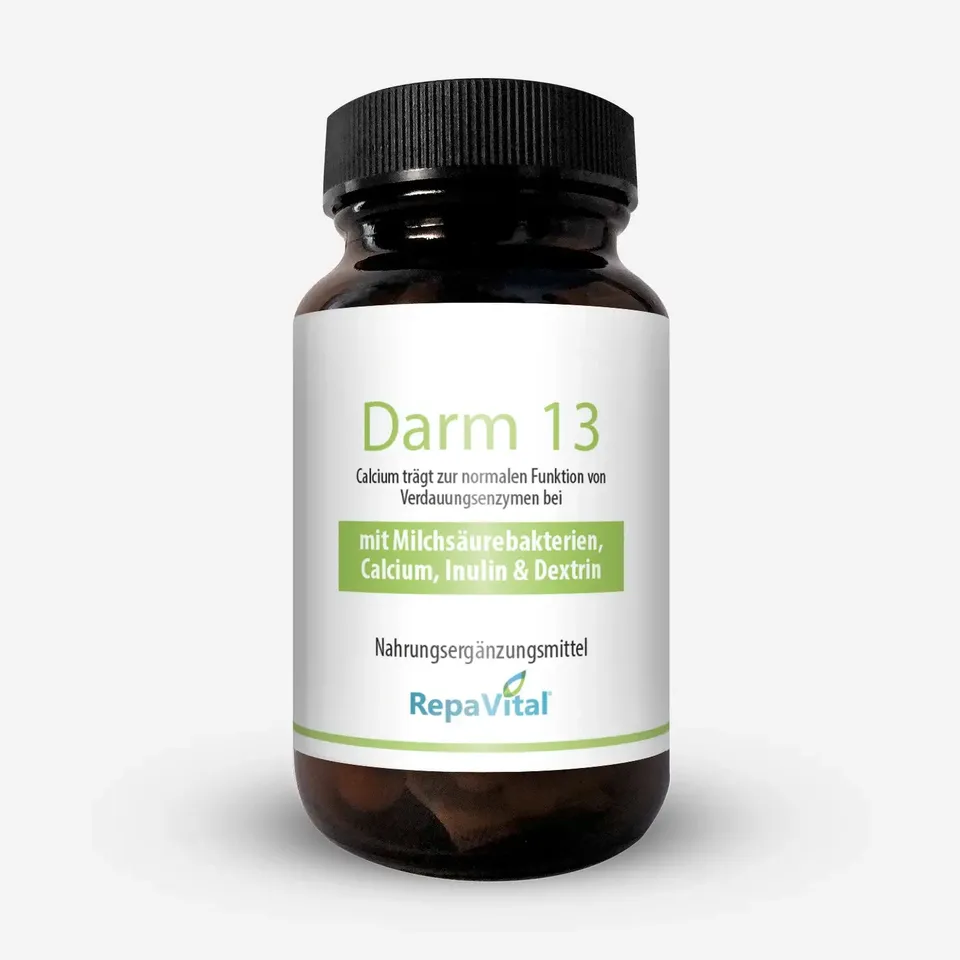 repavital-darm-13-13-milchs-urebakterienst-mme-calcium-60-kapseln image 1
