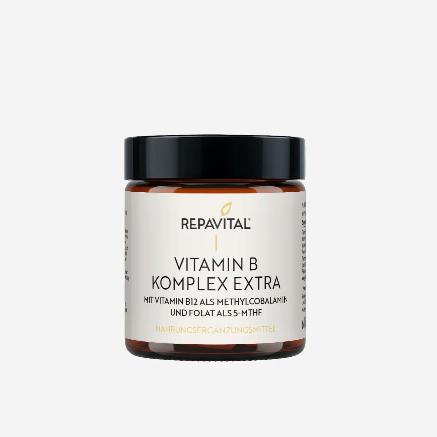 repavital-vitamin-b-komplex-extra-methylcobalamin-5-mthf-60-kapseln image 1