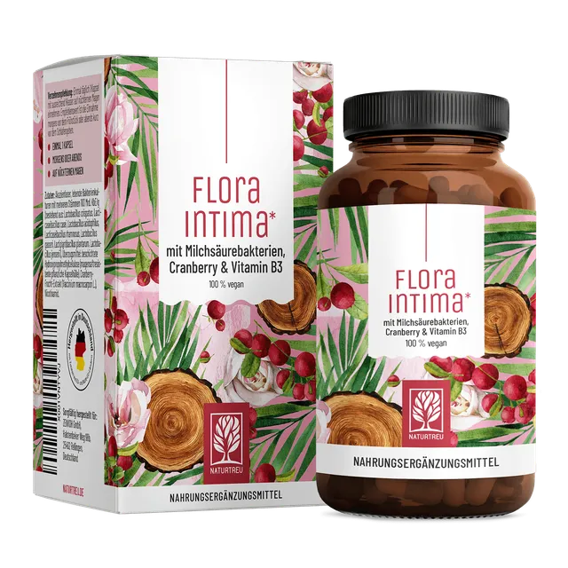 naturtreu-floraintima-milchs-urebakterien-kapseln-mit-cranberry-vitamin-b3 image 1