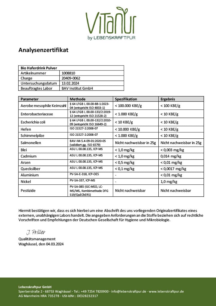 lebenskraftpur-bio-haferdrink-pulver-aus-vollkorn-hafer image 4