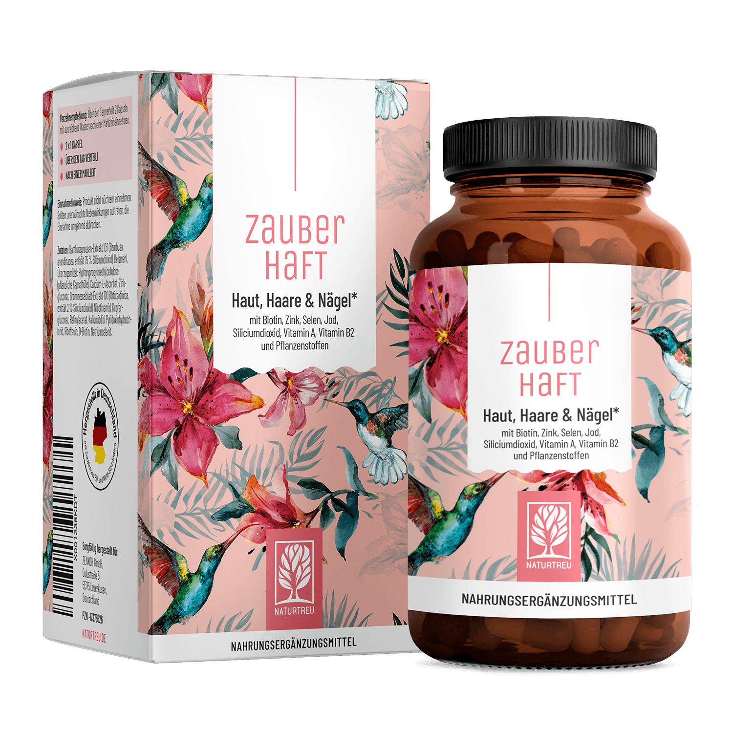 naturtreu-zauberhaft-beauty-komplex-haut-haare-n-gel-120-kapseln image 1