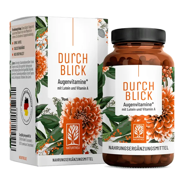 naturtreu-durchblick-augenvitamine-mit-lutein-und-vitamin-a-kapseln image 1