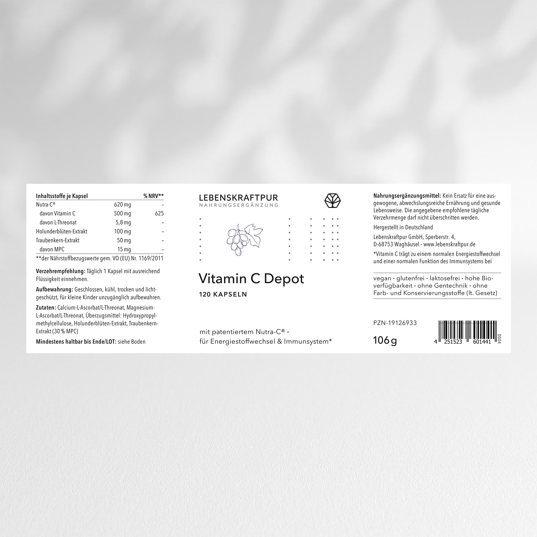 lebenskraftpur-vitamin-c-depot-kapseln-nutra-c image 2