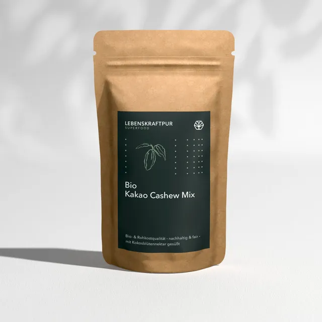 lebenskraftpur-bio-kakao-cashew-mix-bio-snack image 1