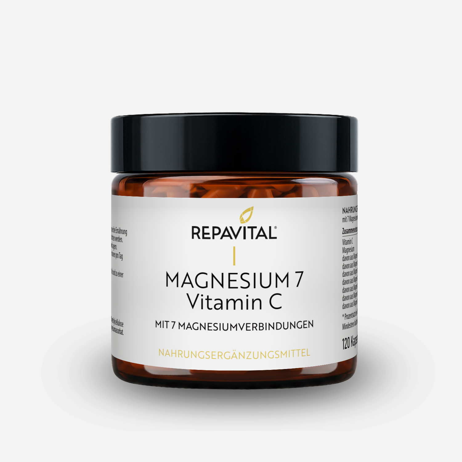 repavital-magnesium-7-7-magnesiumformen-mit-vitamin-c-120-kapseln image 1