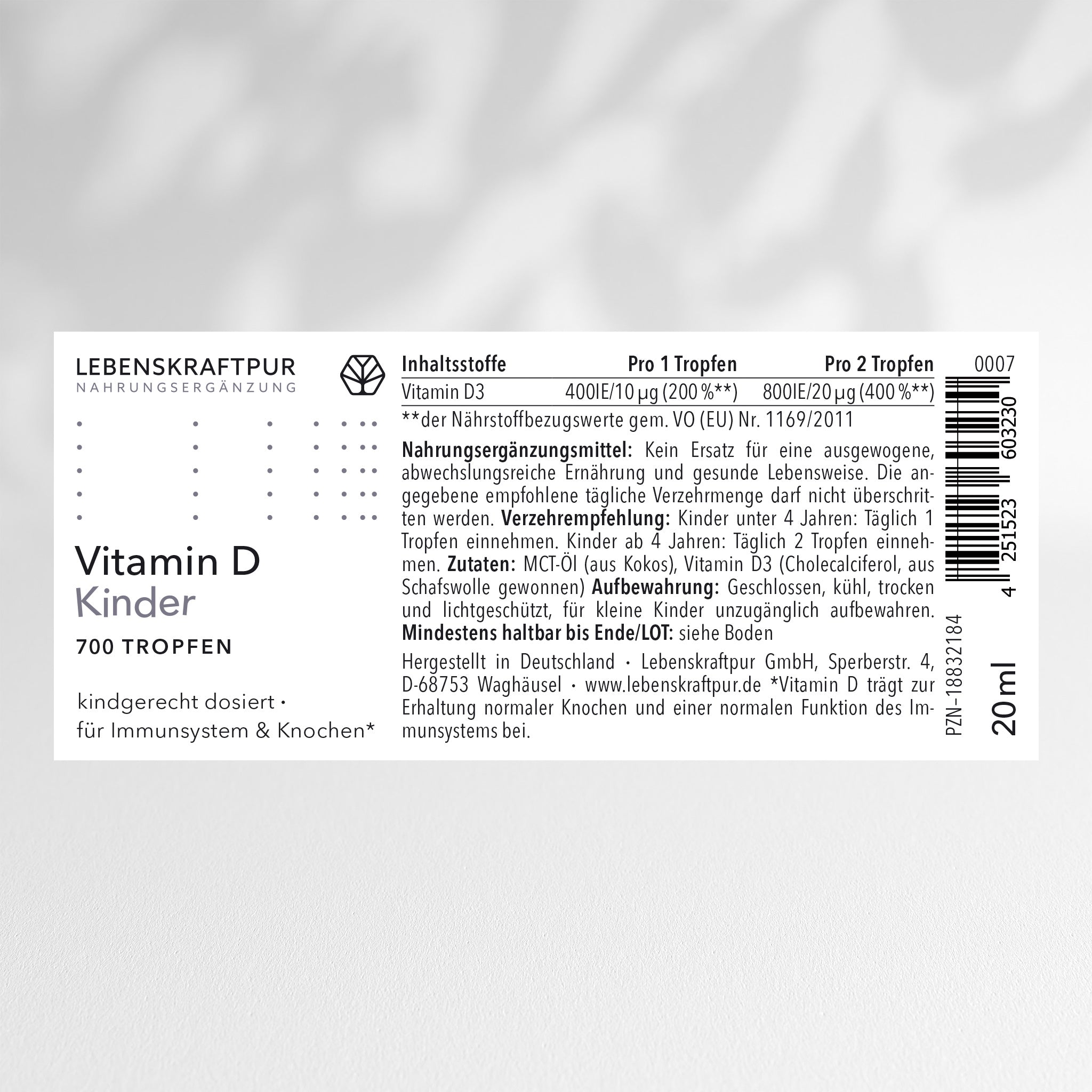 lebenskraftpur-vitamin-d-kinder-tropfen-400-ie-d3-in-mct-l image 2