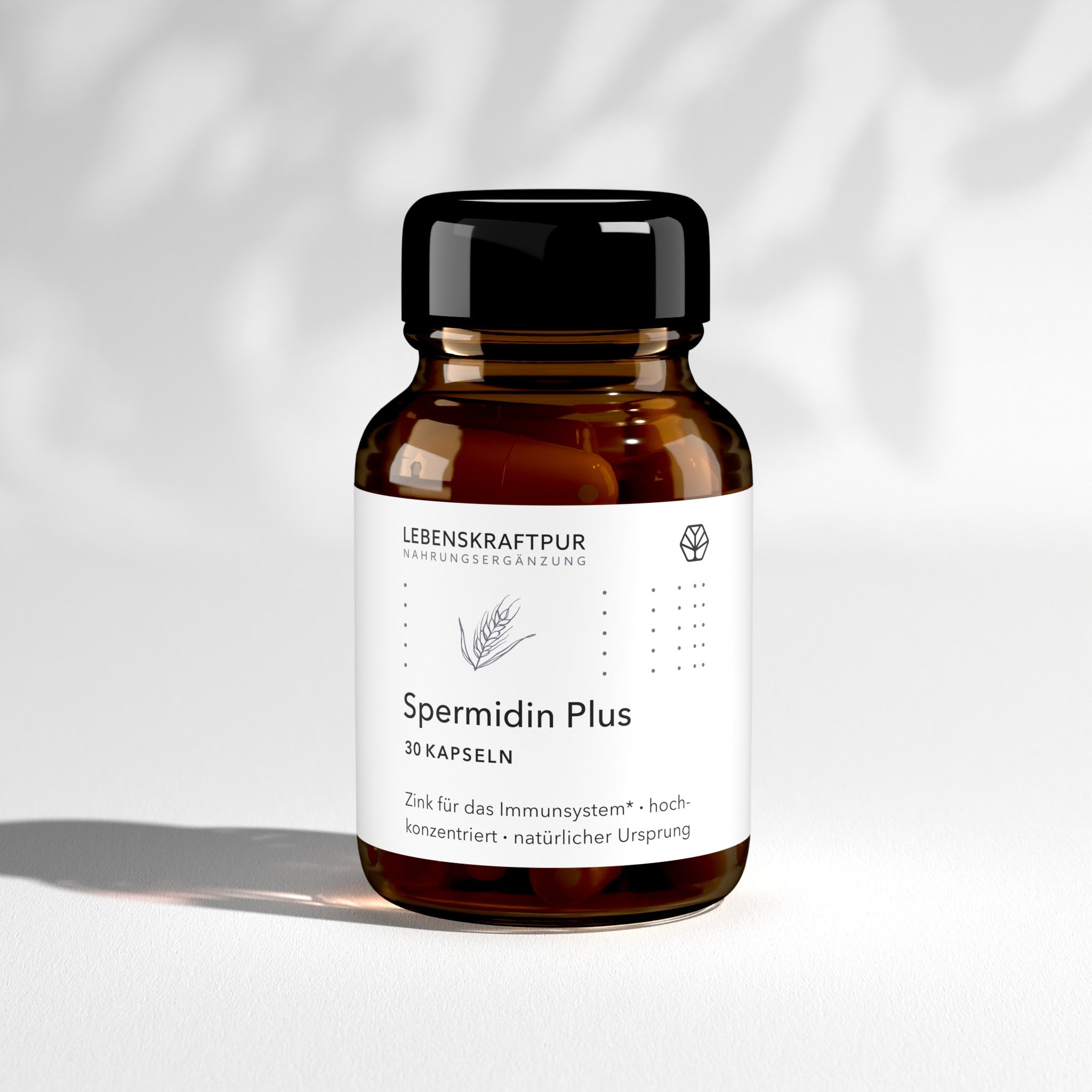 lebenskraftpur-spermidin-plus-kapseln-mit-zink-vegan image 1