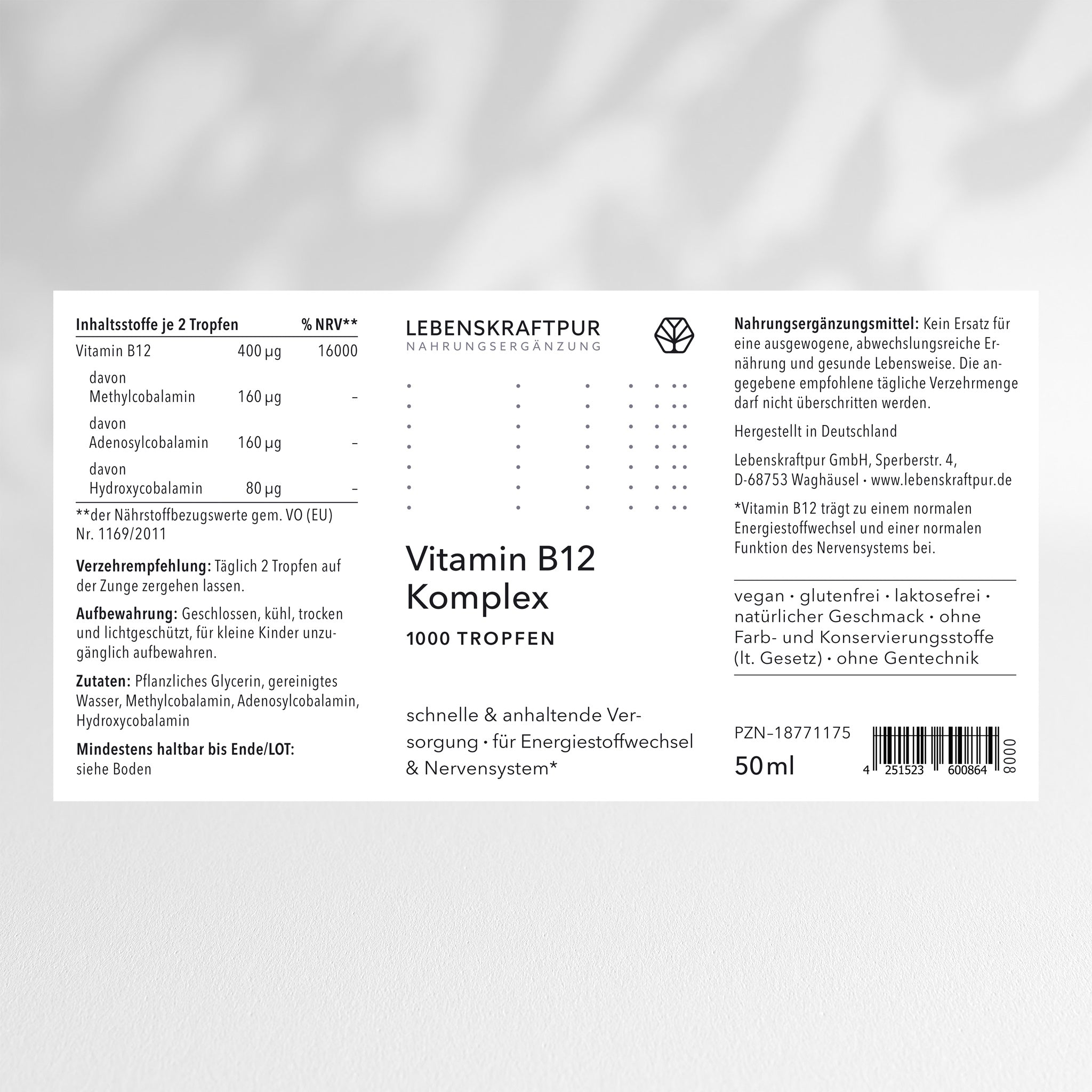lebenskraftpur-vitamin-b12-komplex-tropfen-hochdosiert-vegan image 2