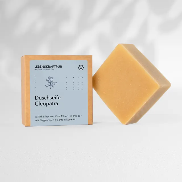 lebenskraftpur-duschseife-cleopatra-milch-pflegeseife-mit-bio-ziegenmilch image 1